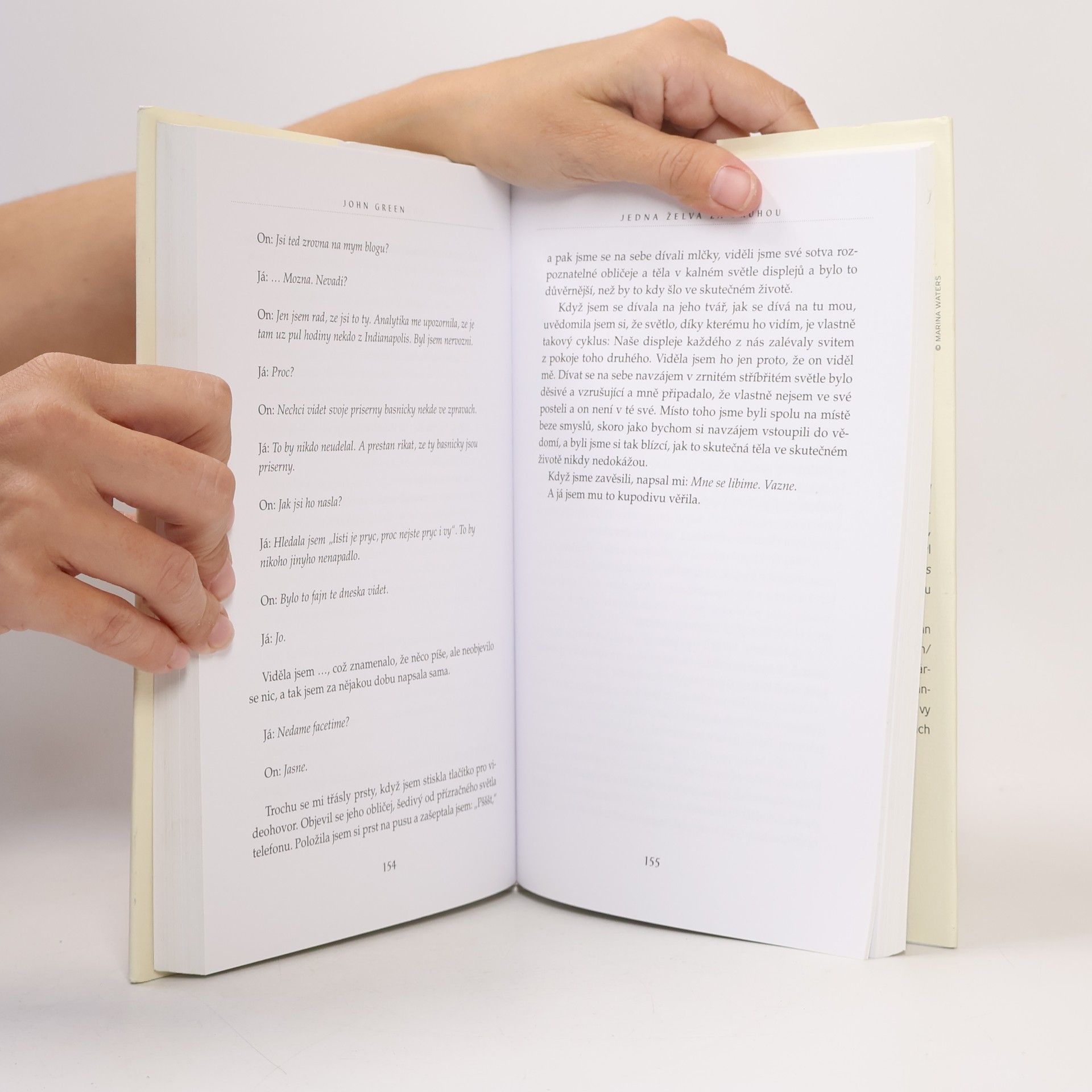 John Green Jedna želva za druhou
