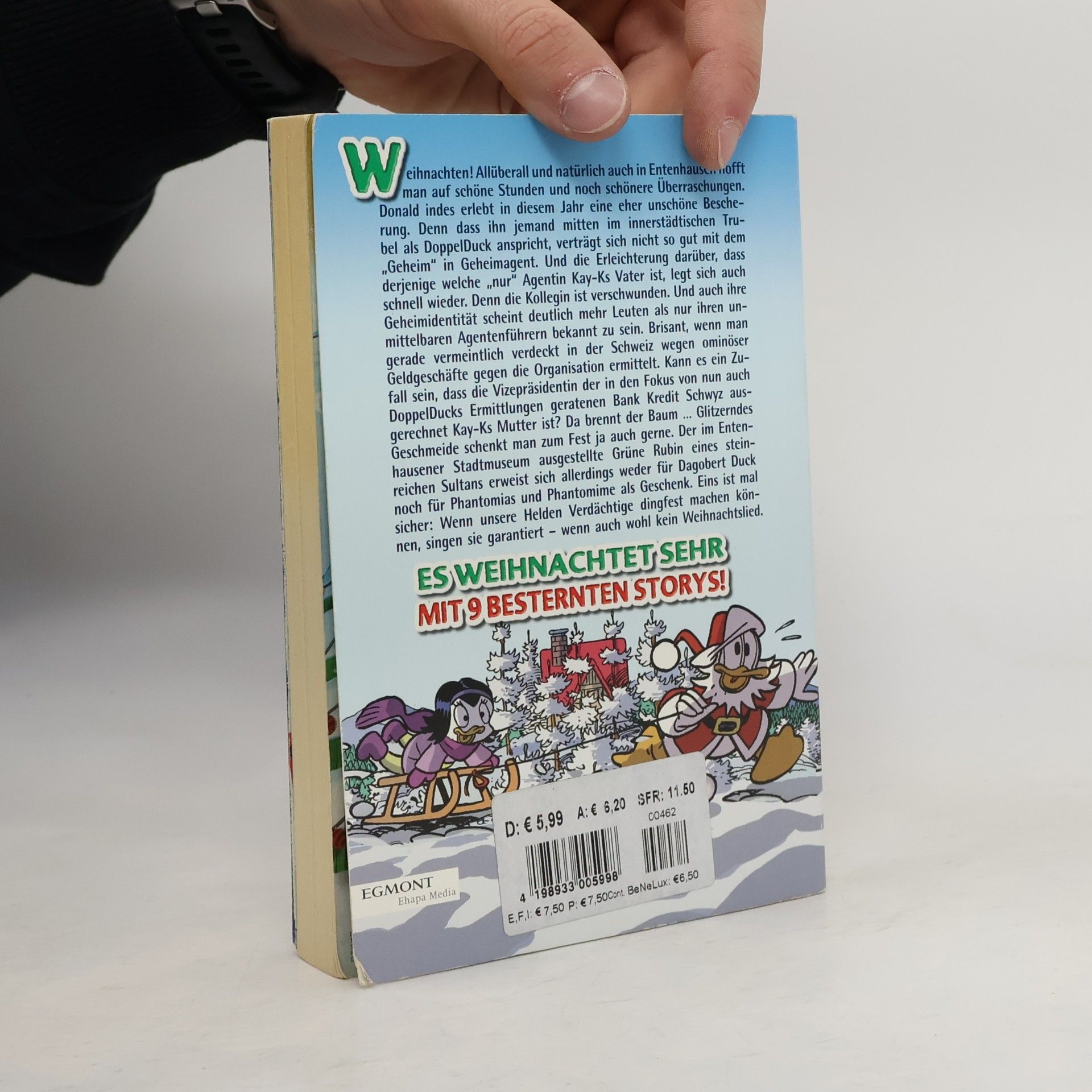 Walt Disney Lustiges Taschenbuch 462: Weihnachten in Gefahr!