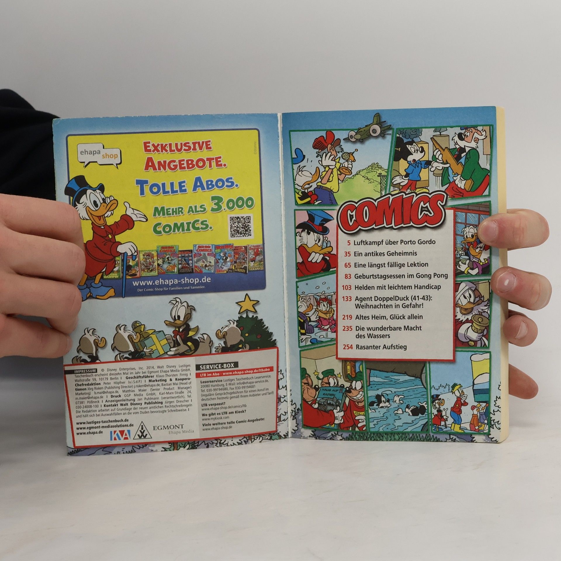Walt Disney Lustiges Taschenbuch 462: Weihnachten in Gefahr!