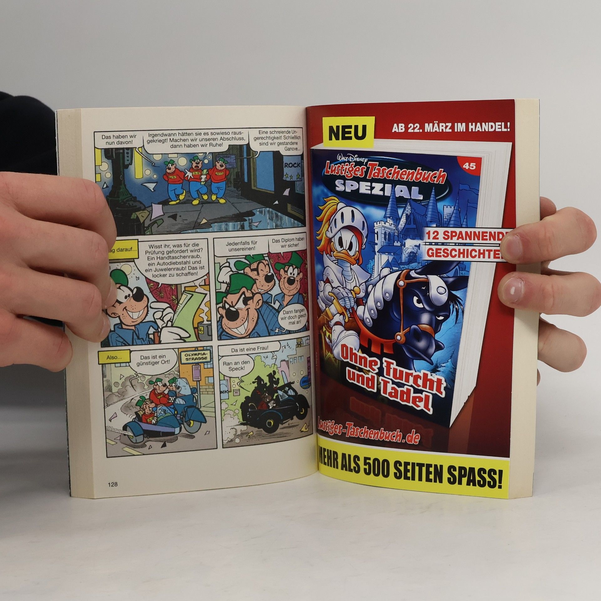 Walt Disney Lustiges Taschenbuch 426. Am Boden Zebstöbt