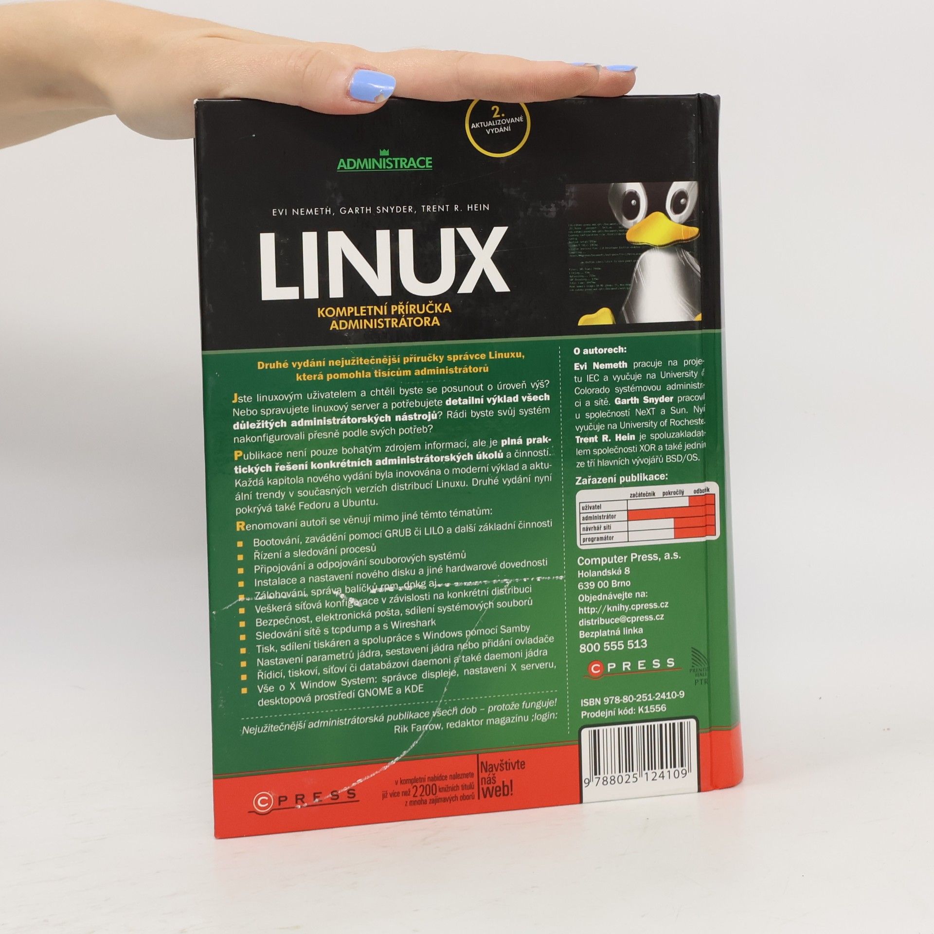 Garth Snyder Linux - Kompletní příručka administrátora