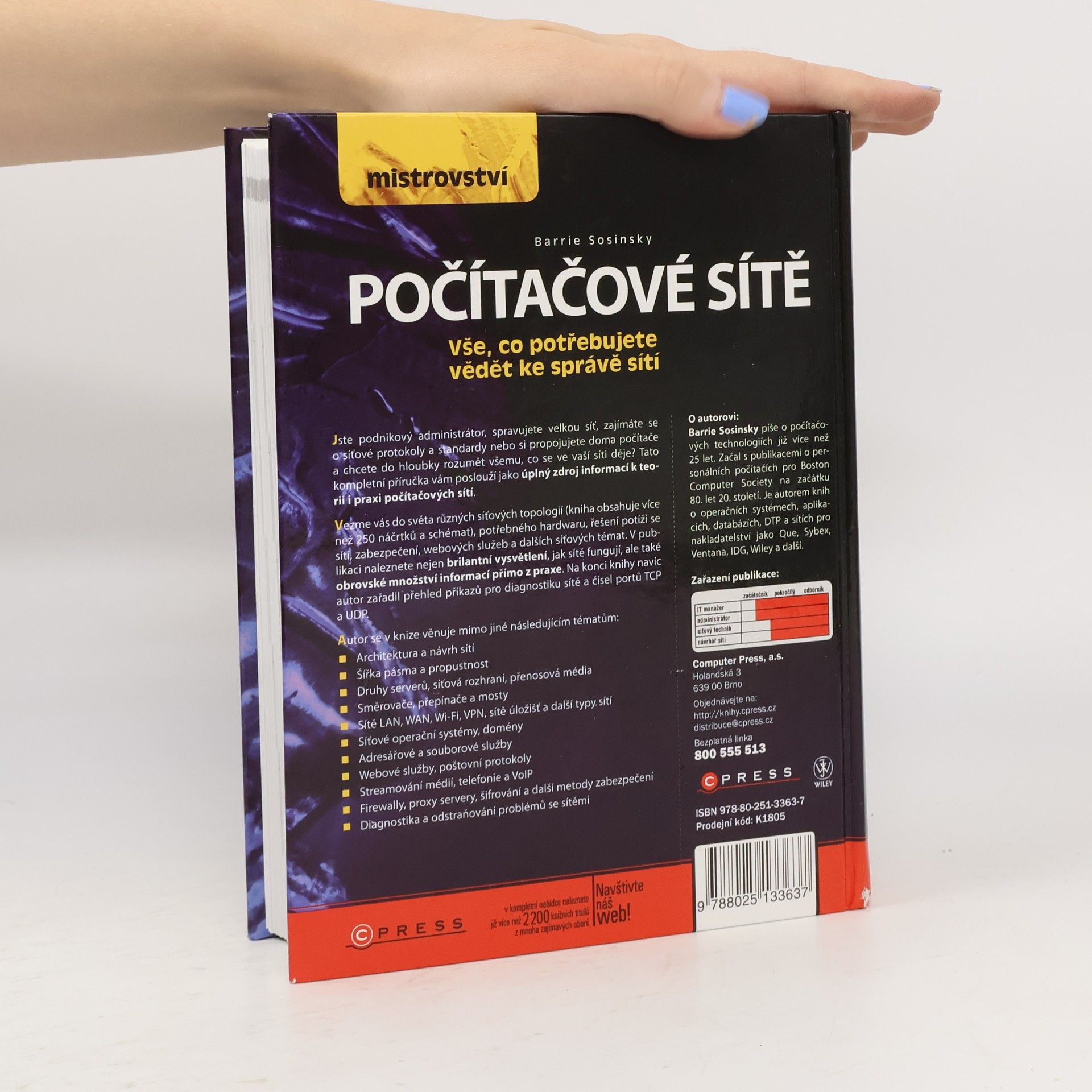 Barrie A. Sosinsky Mistrovství - počítačové sítě