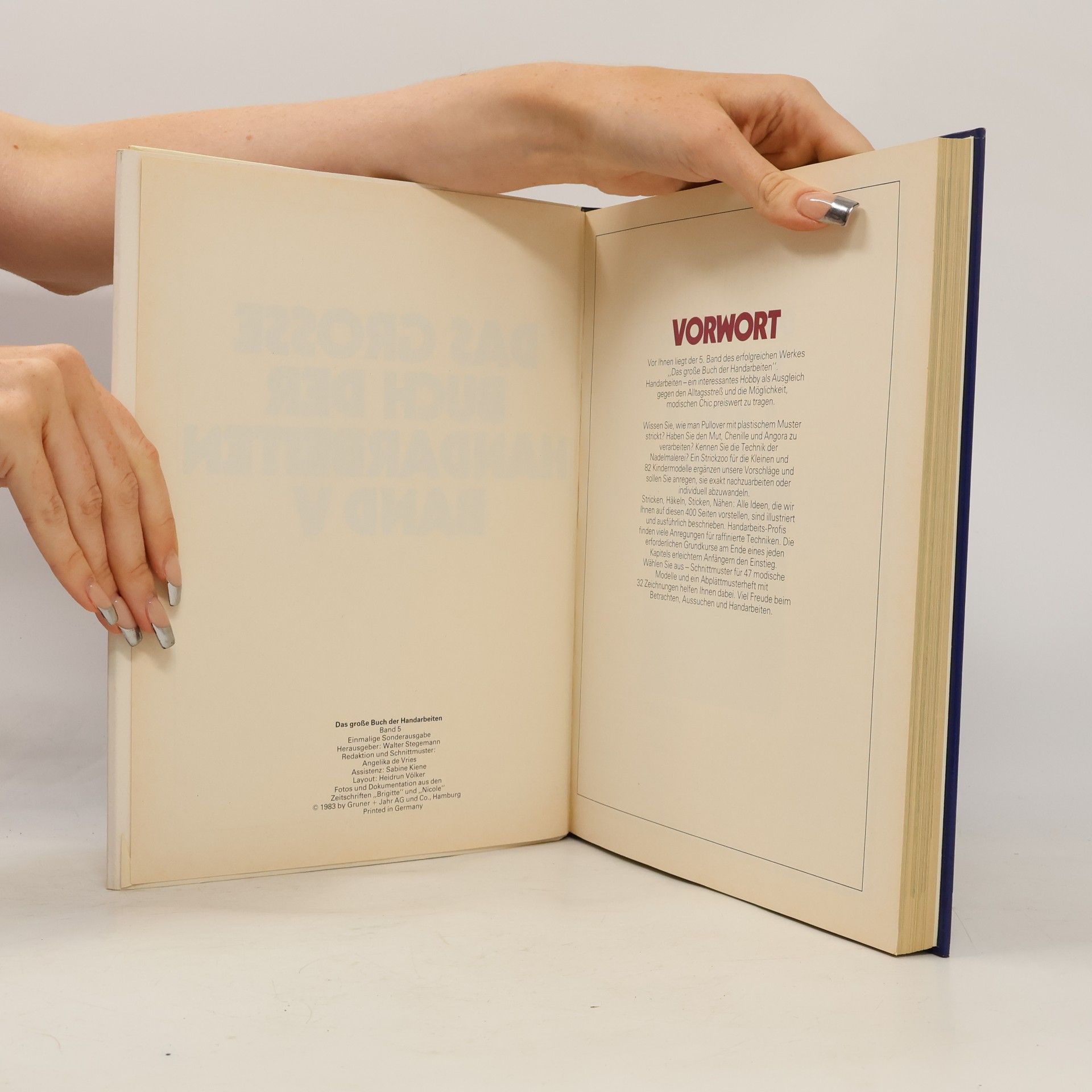 Collectif d'auteurs Das Grosse buch der Handarbeiten V.