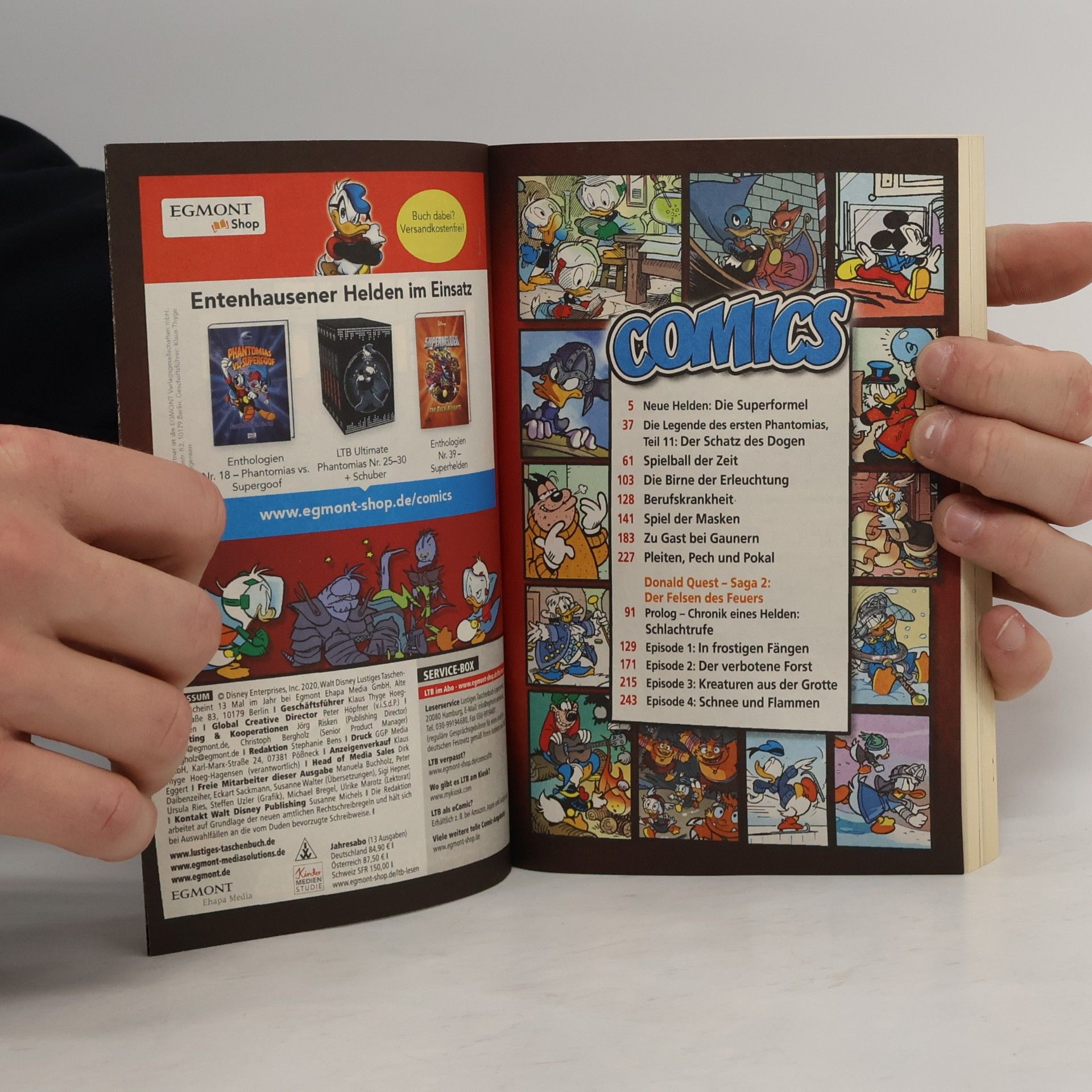 Walt Disney Lustiges Taschenbuch 529. Neue Helden