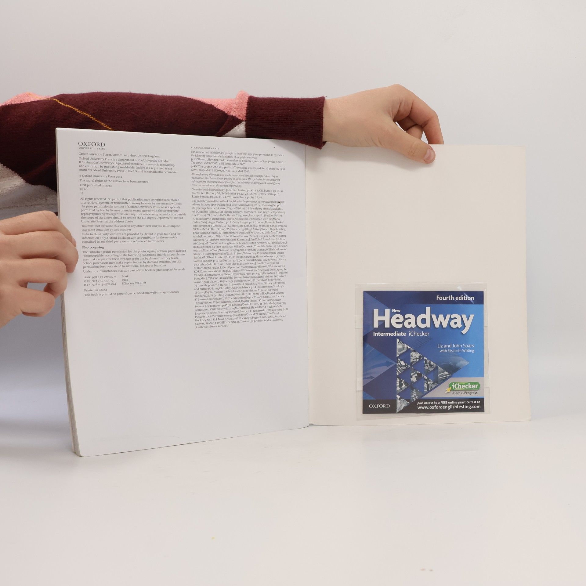 Liz Soars New Headway 4th Edition Intermediate. Workbook with Key
