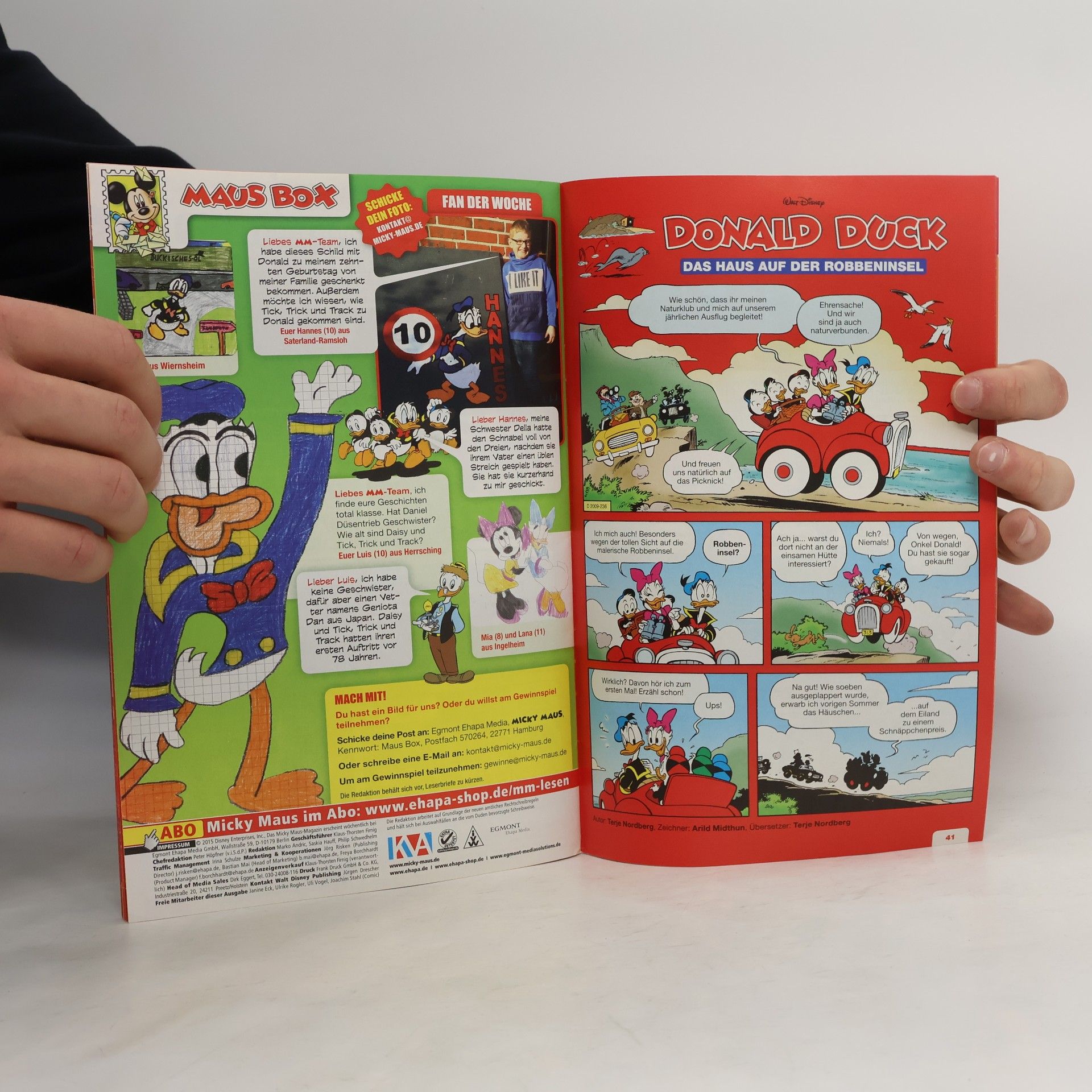 kolektiv Micky Maus Magazin 20/2015