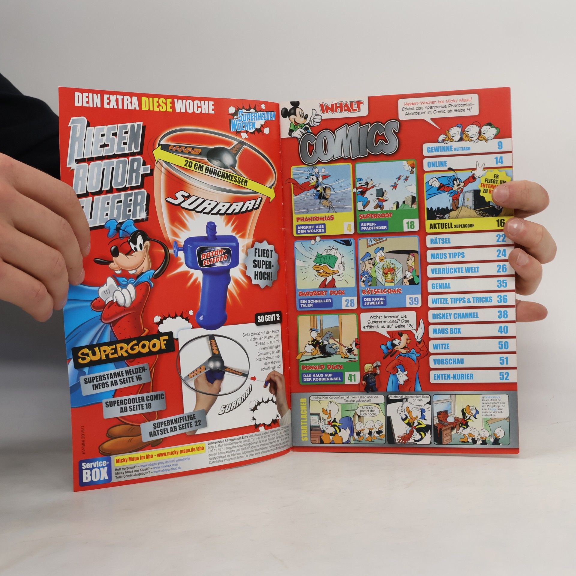 kolektiv Micky Maus Magazin 20/2015