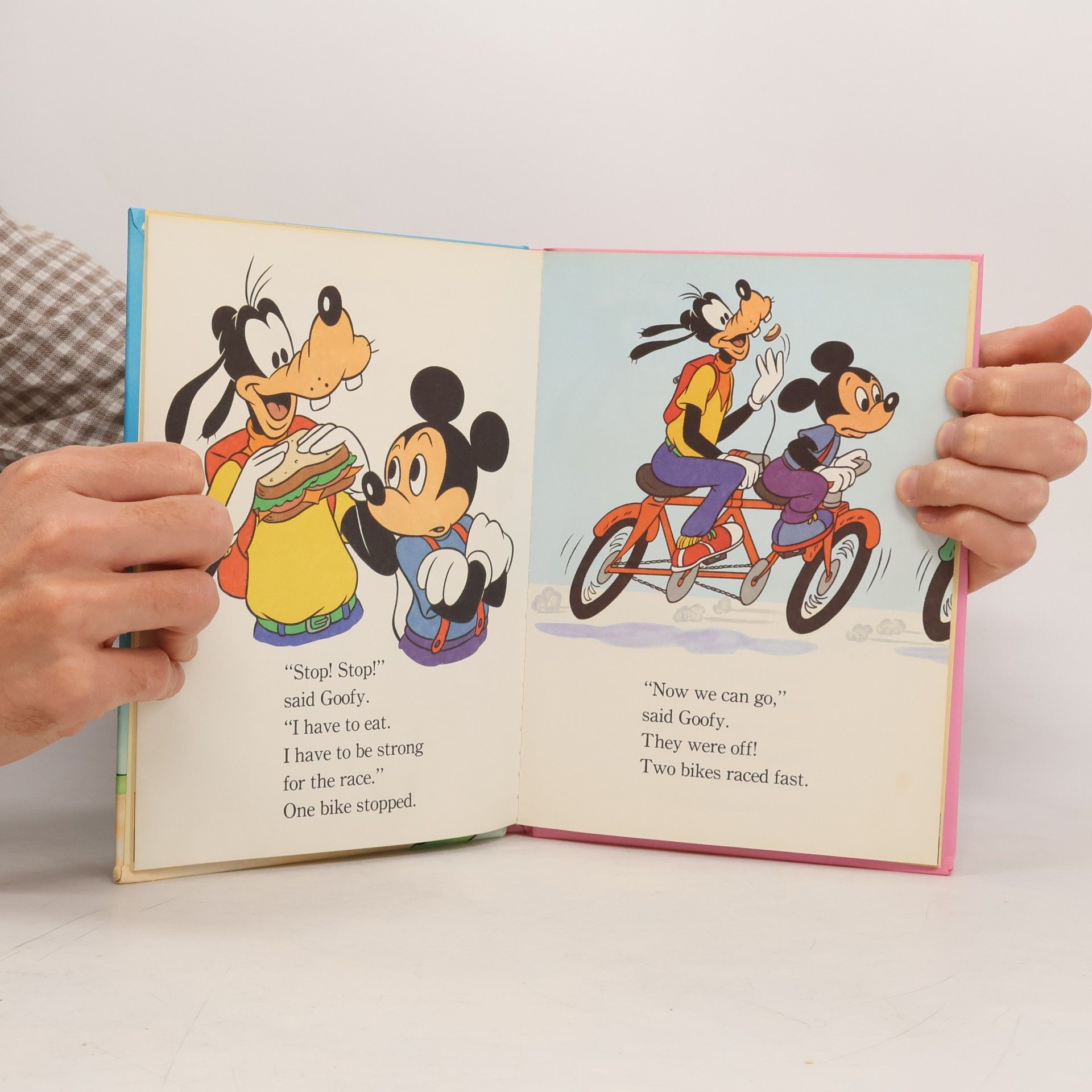 Cindy West Golden Easy Reader: Walt Disney's Mickey Mouse and the Bicycle Race