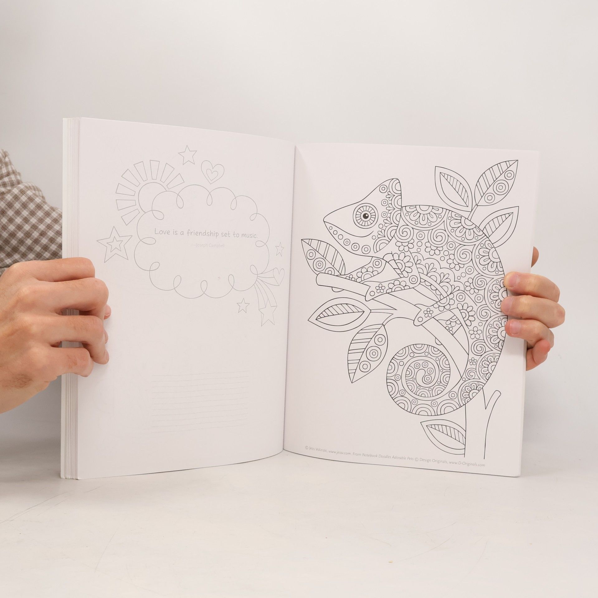Jess Volinski Notebook Doodles Adorable Pets