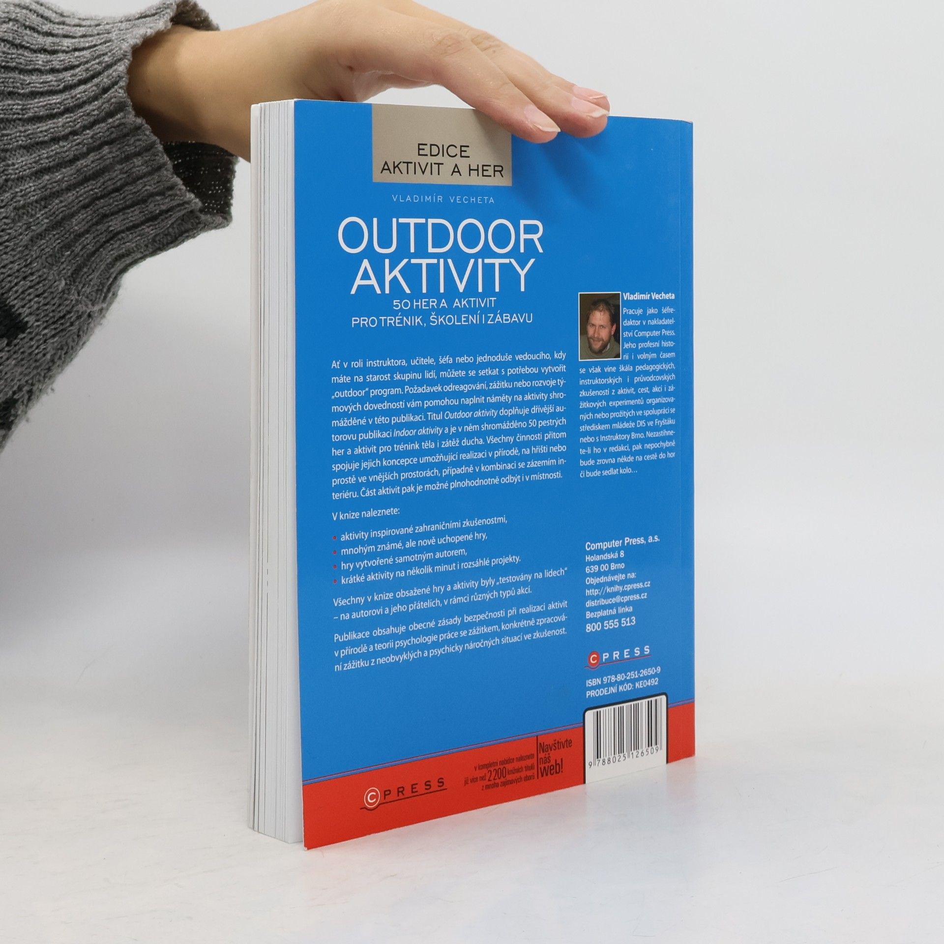 Vladimír Vecheta Outdoor aktivity. 50 aktivit pro trénink, školení i zábavu