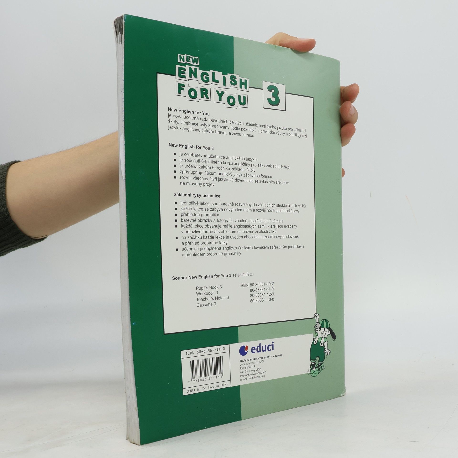 Zděnka Kociánová New English for you 3 : angličtina pro 6. ročník ZŠ : workbook