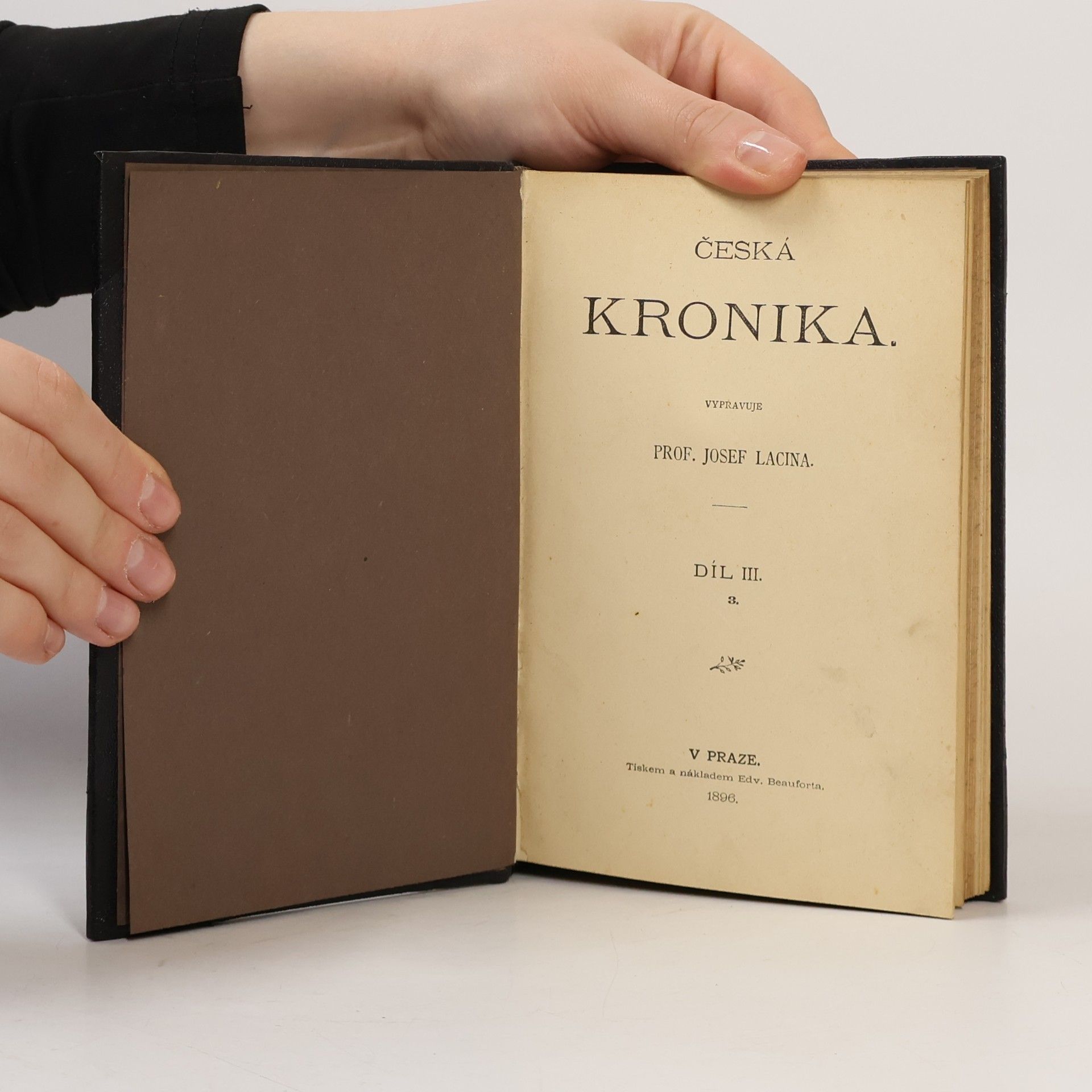 Josef Lacina česká kronika