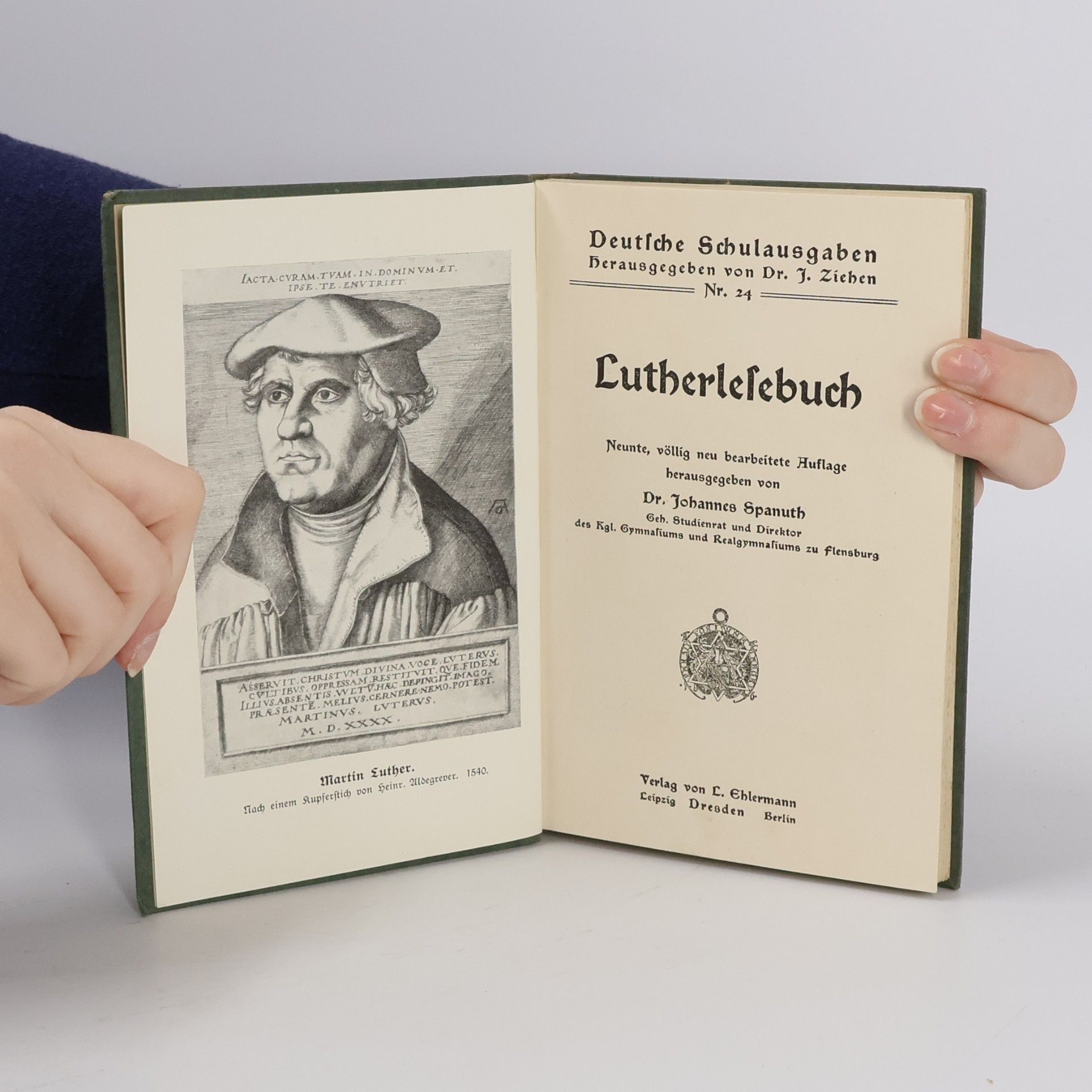 Johannes Spanuth Lutherlesebuch