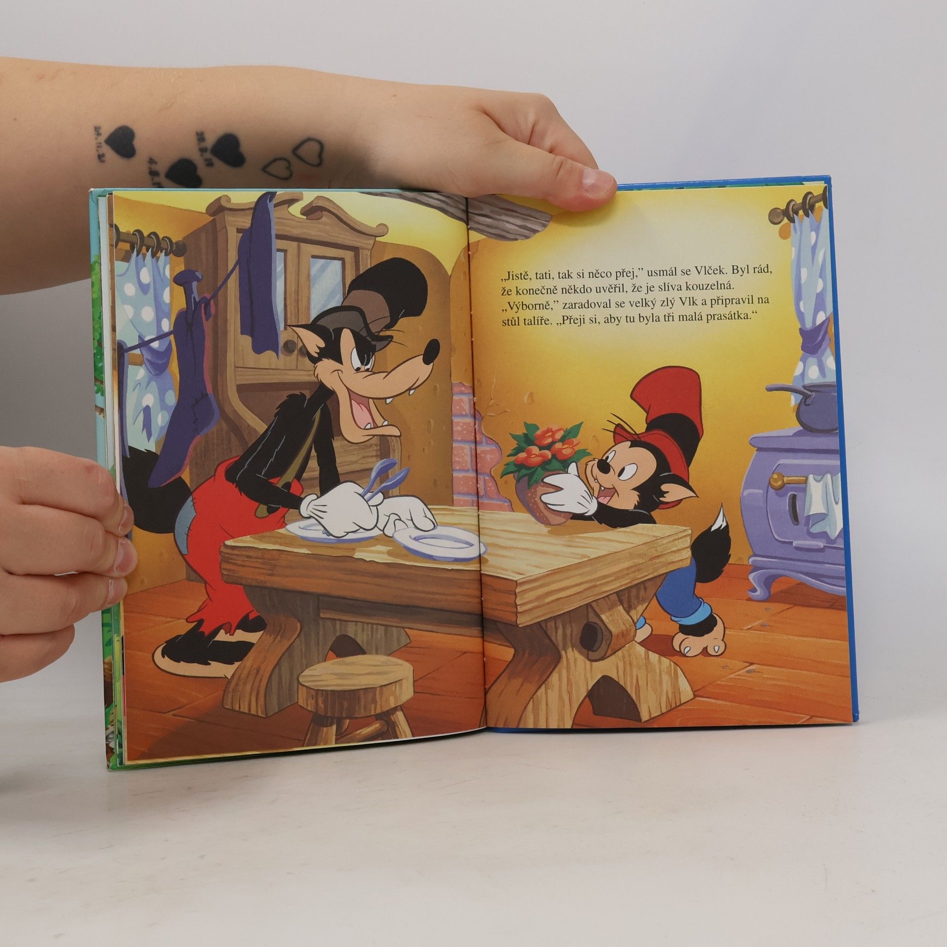 Walt Disney Vlček a tři přání