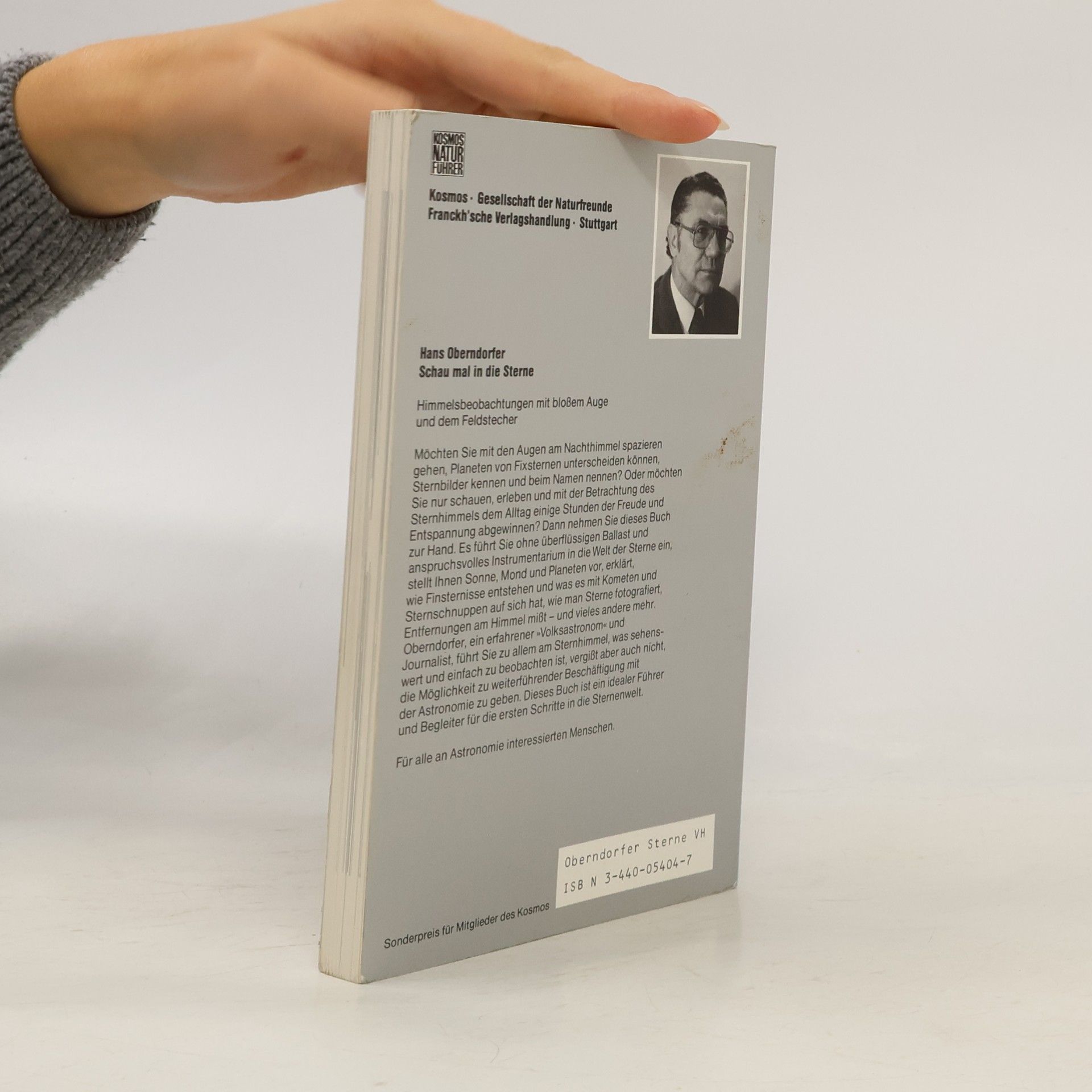 Hans Oberndorfer Schau mal in die Sterne