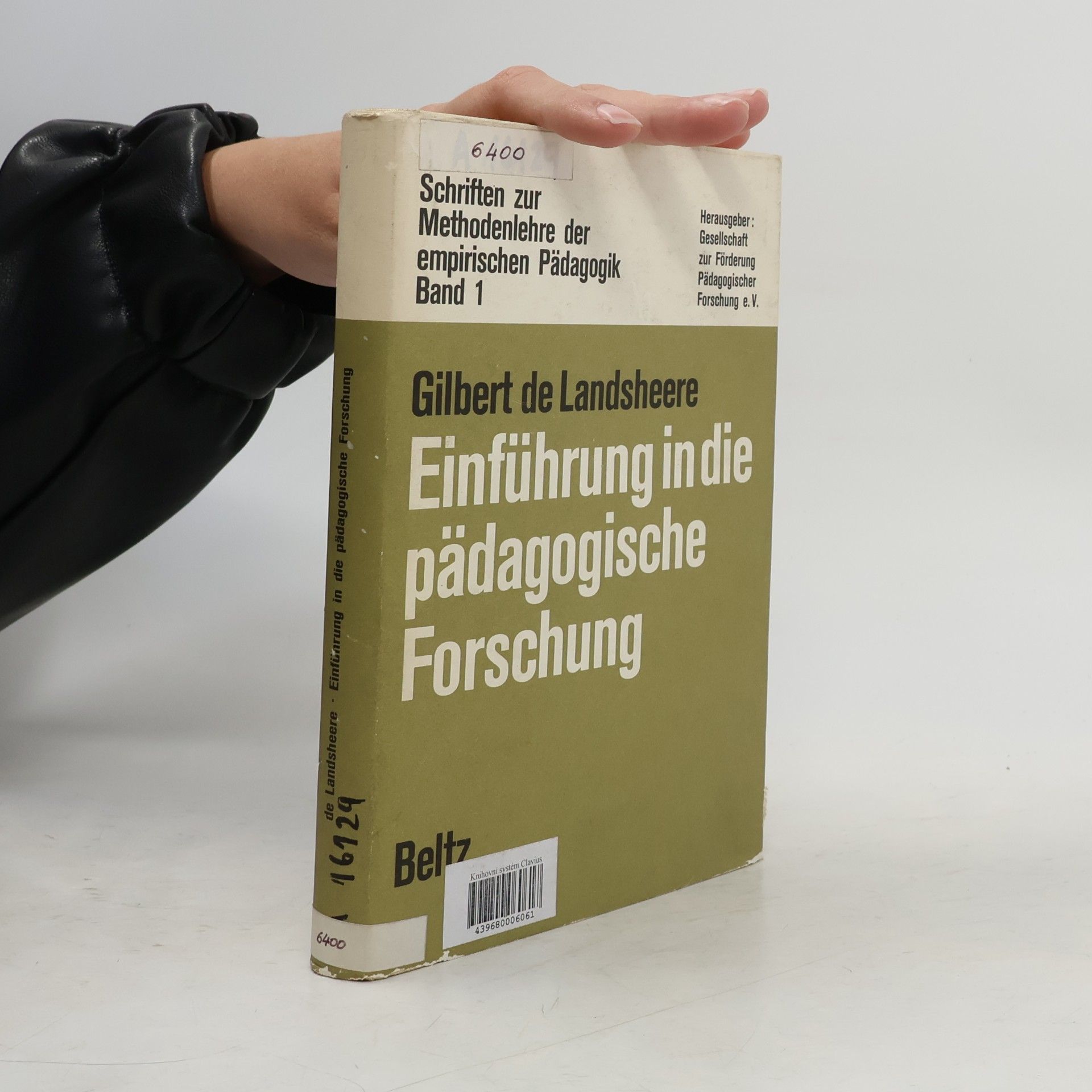 Gilbert de Landsheere Einführung in die pädagogidche Forschung