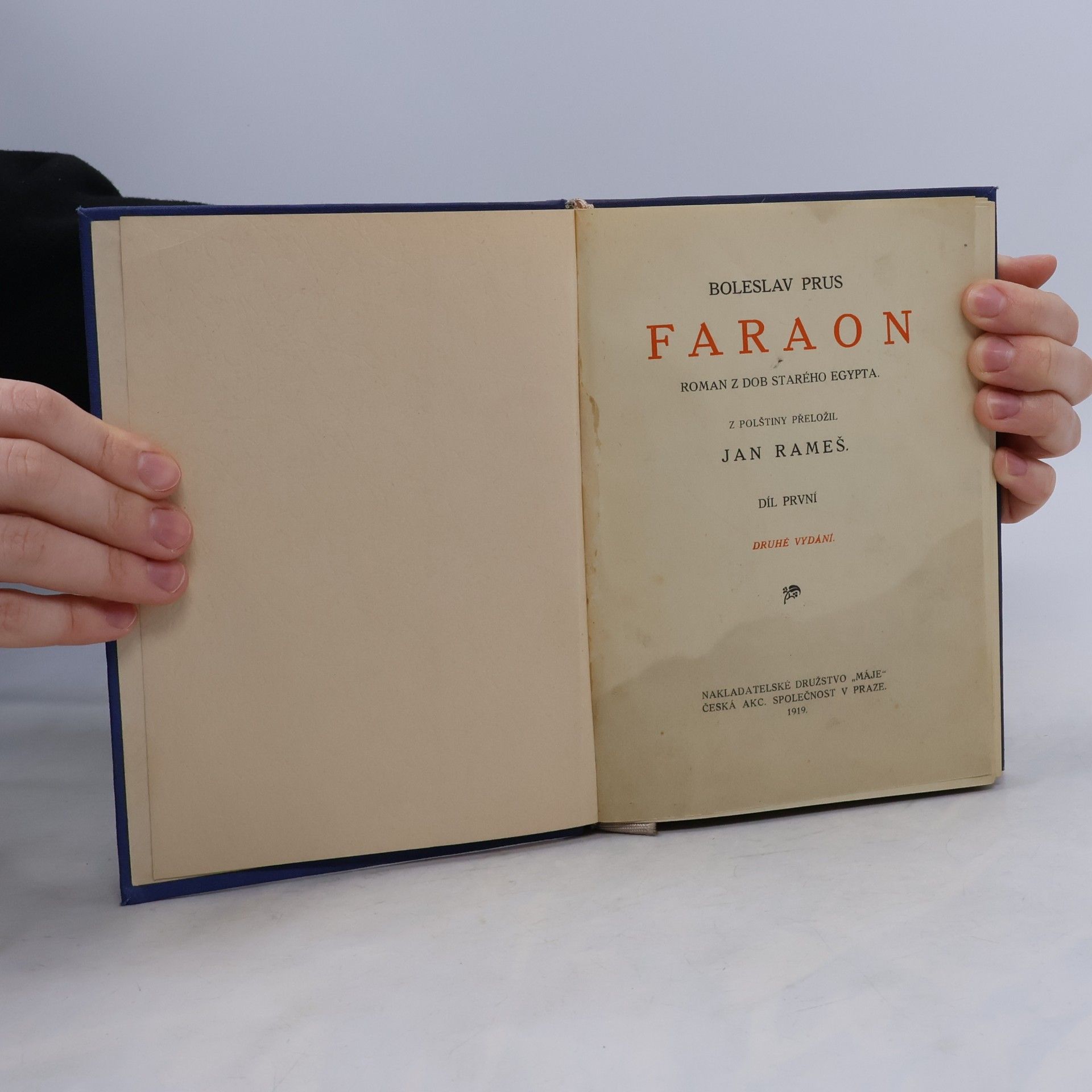 Bolesłav Prus Faraon