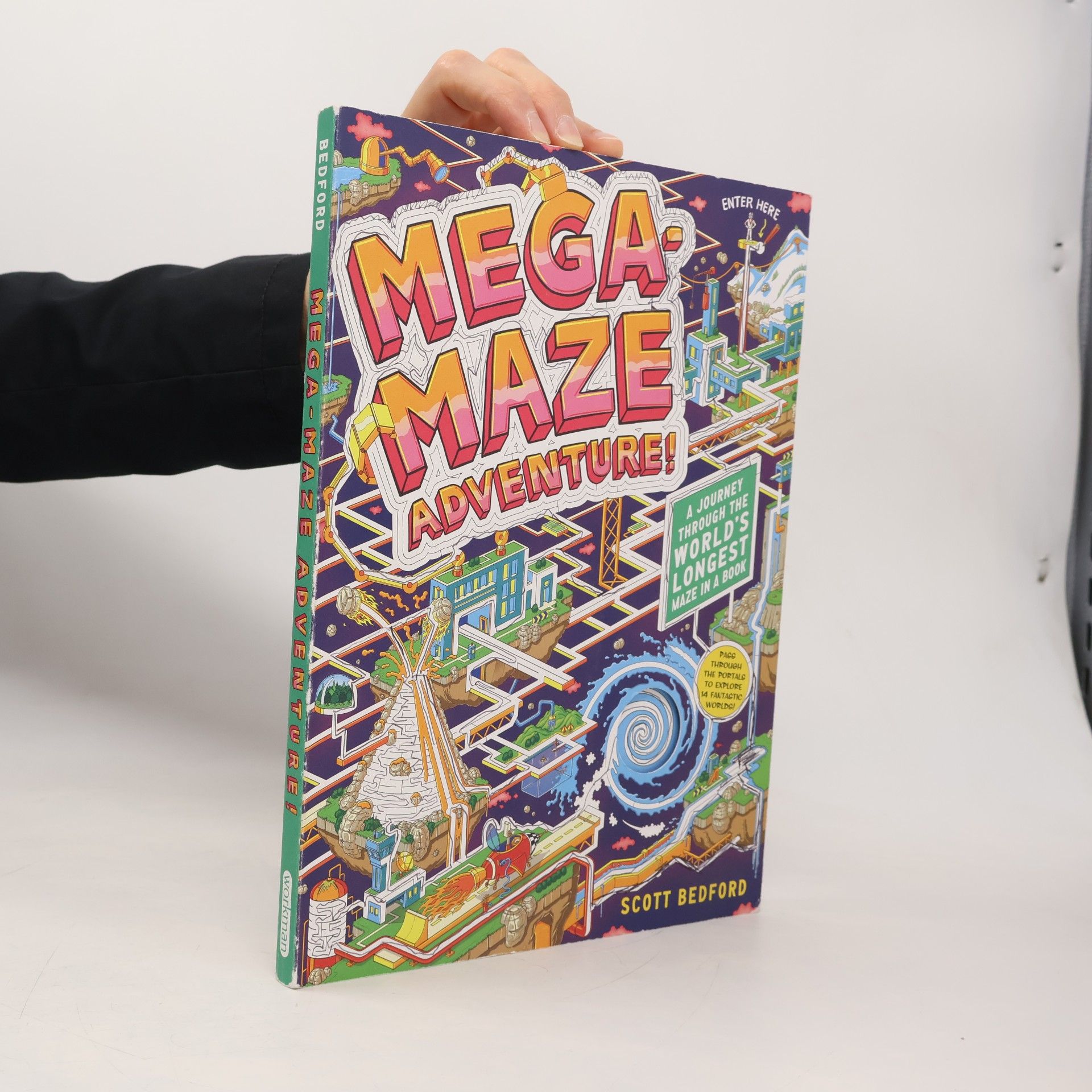 Scott Bedford Mega-Maze Adventure! (Maze Activity Book for Kids Ages 7+)
