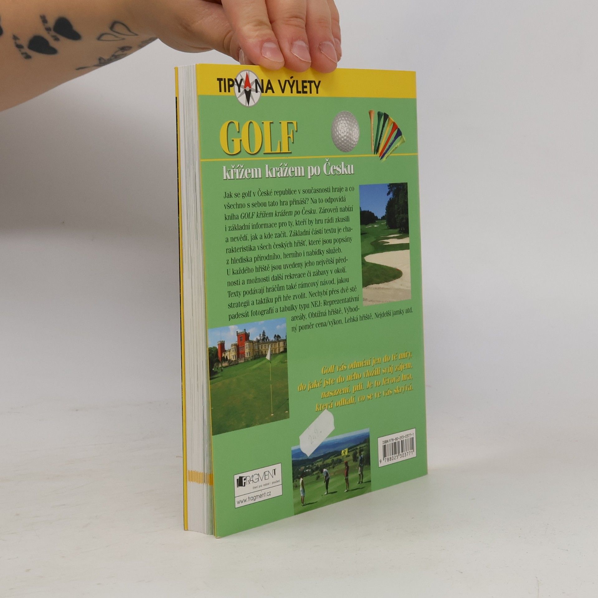 Andrej Halada Golf křížem krážem po Česku
