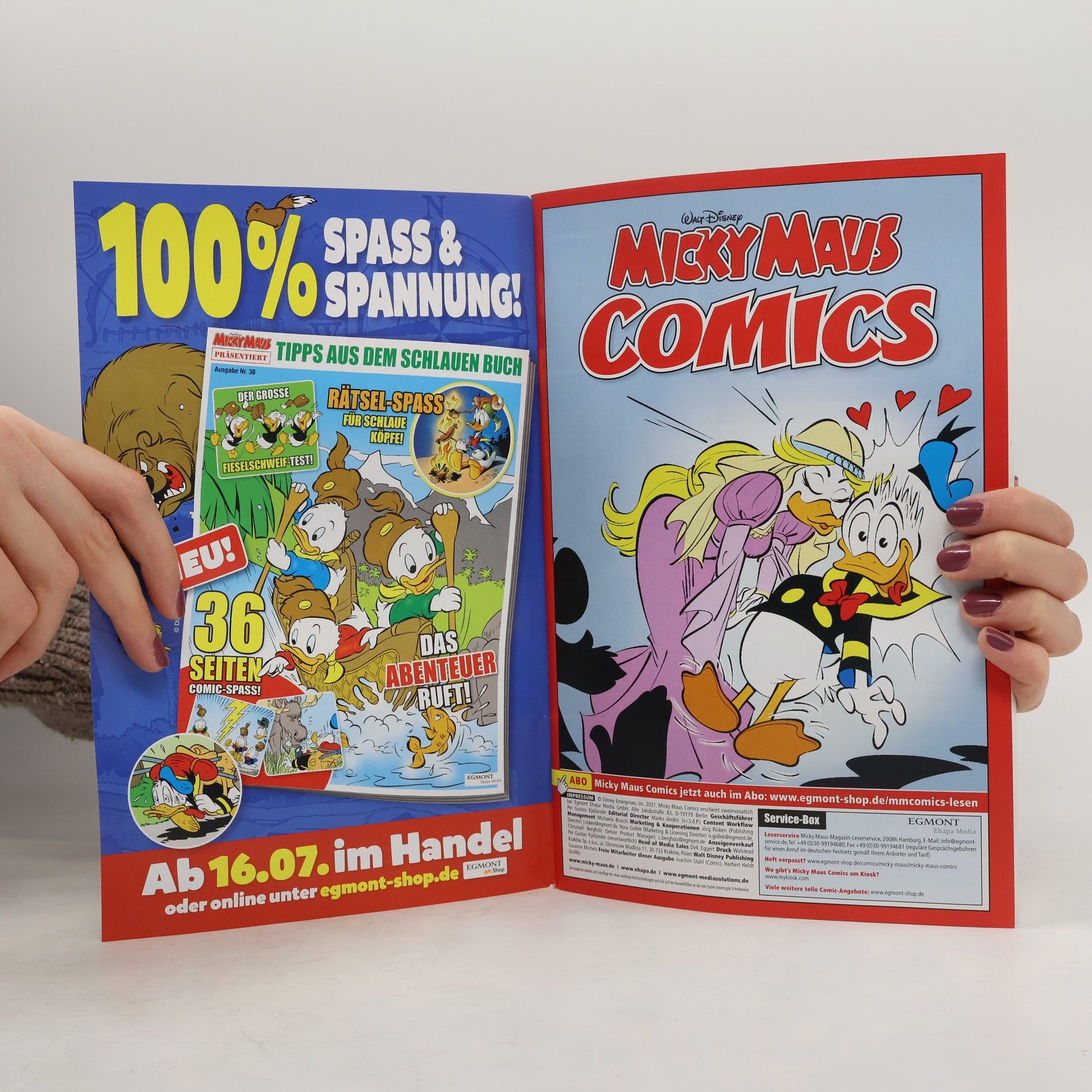 kolektiv Micky Maus Comics 61