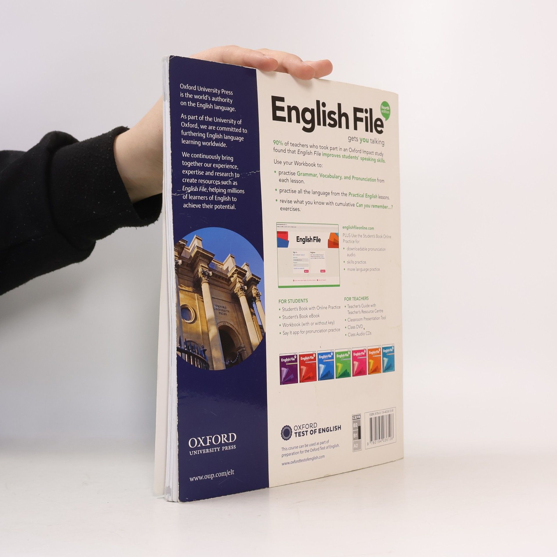 AA.VV. English File Intermediate Workbook with Key, fourth edition