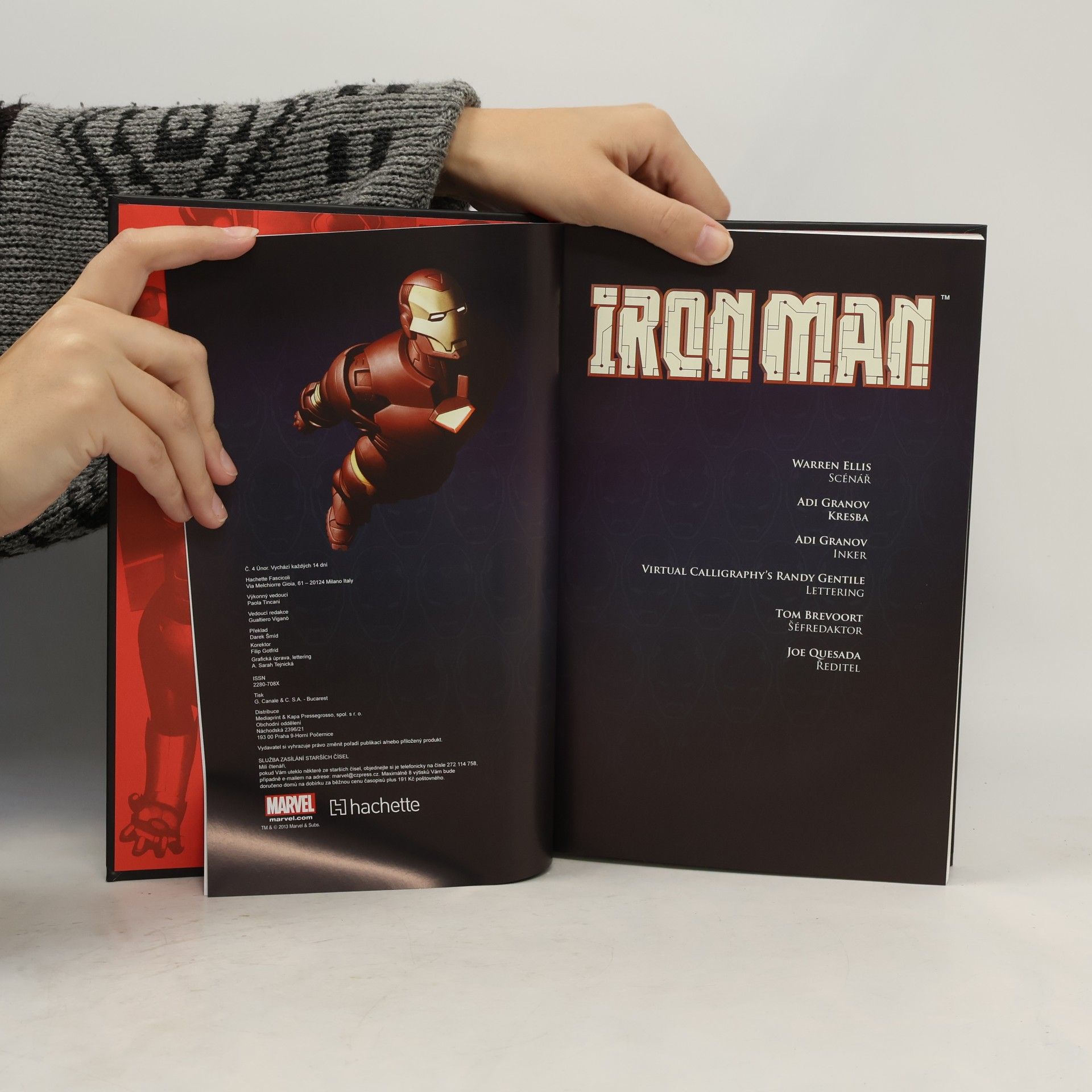 Warren Ellis Marvel 43. Iron Man: Extremis