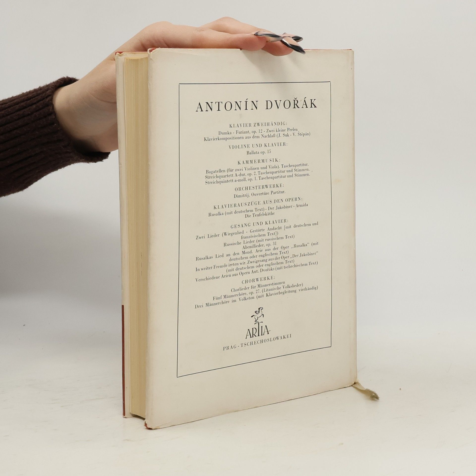 Otakar Šourek Antonín Dvořák