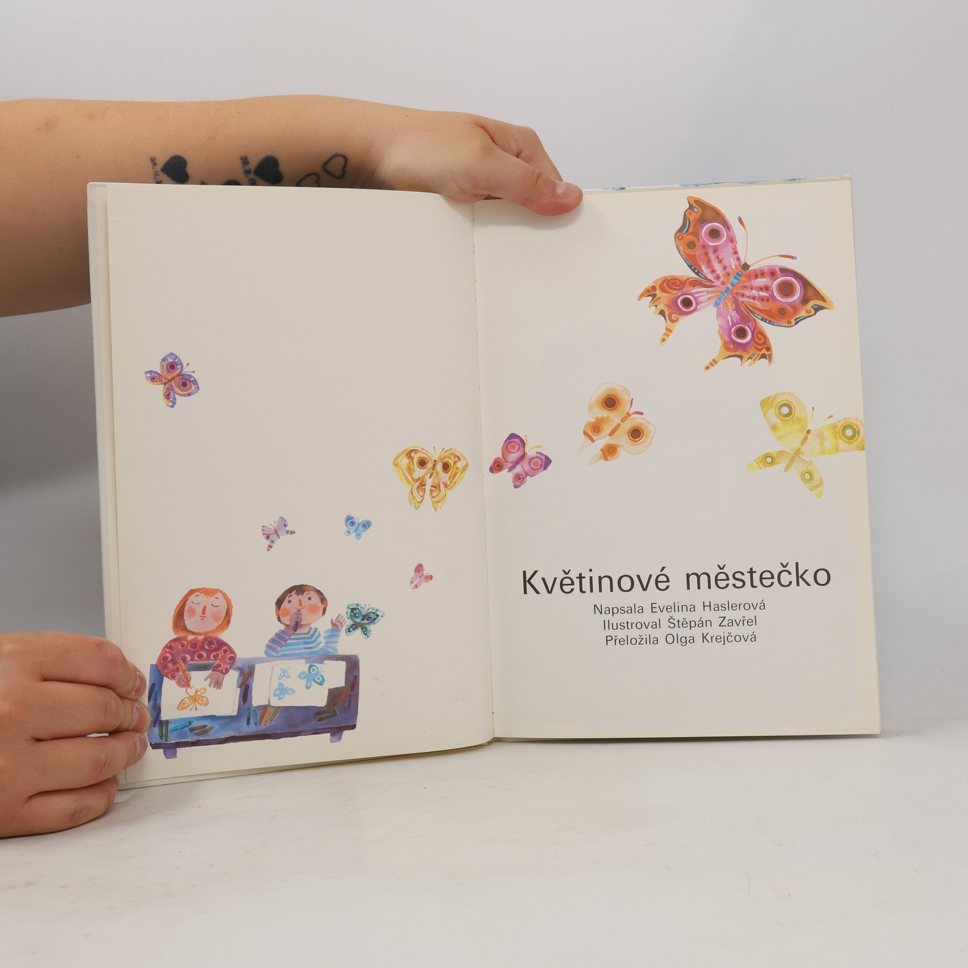 Štěpán Zavřel Květinové městečko