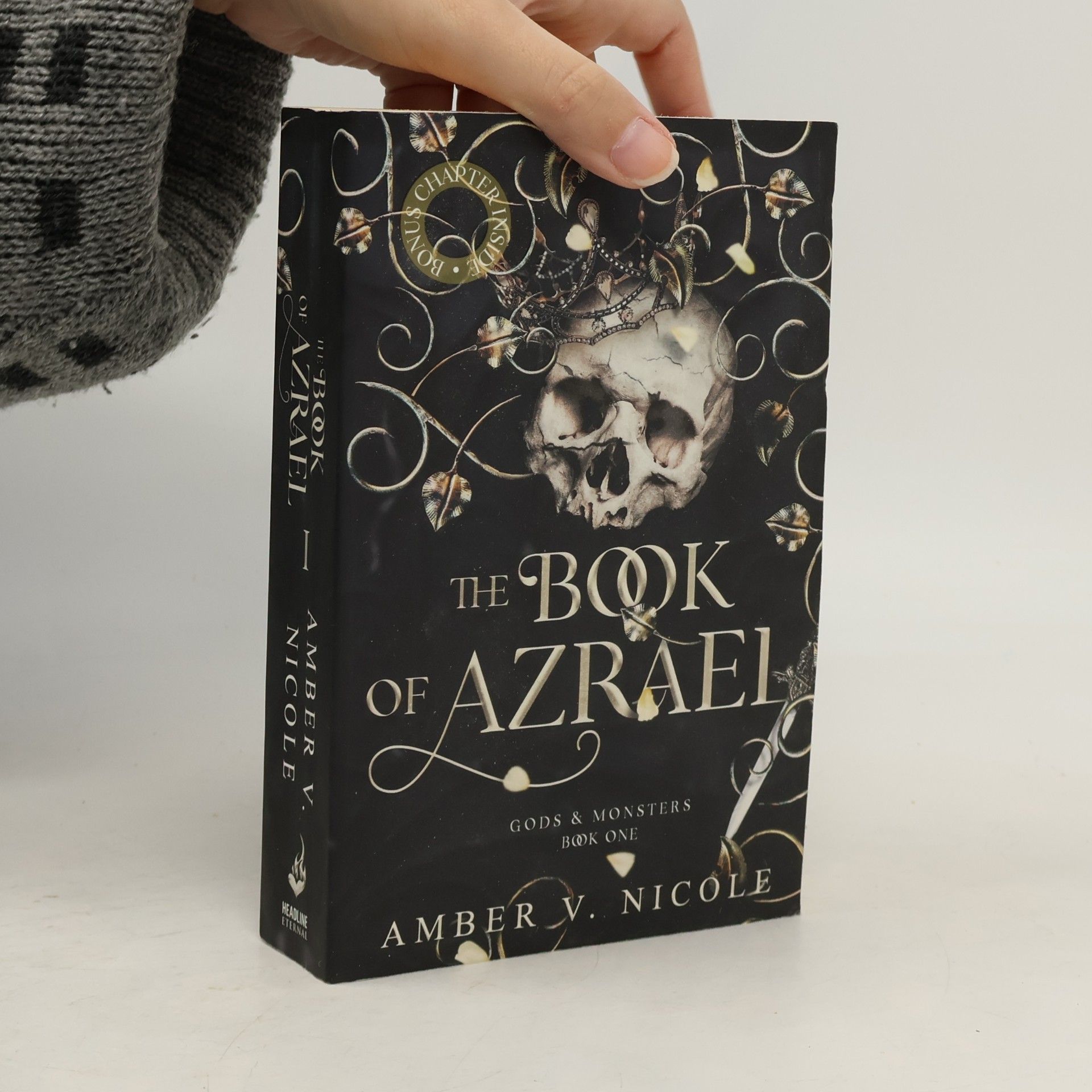 Amber V. Nicole The book of Azrael