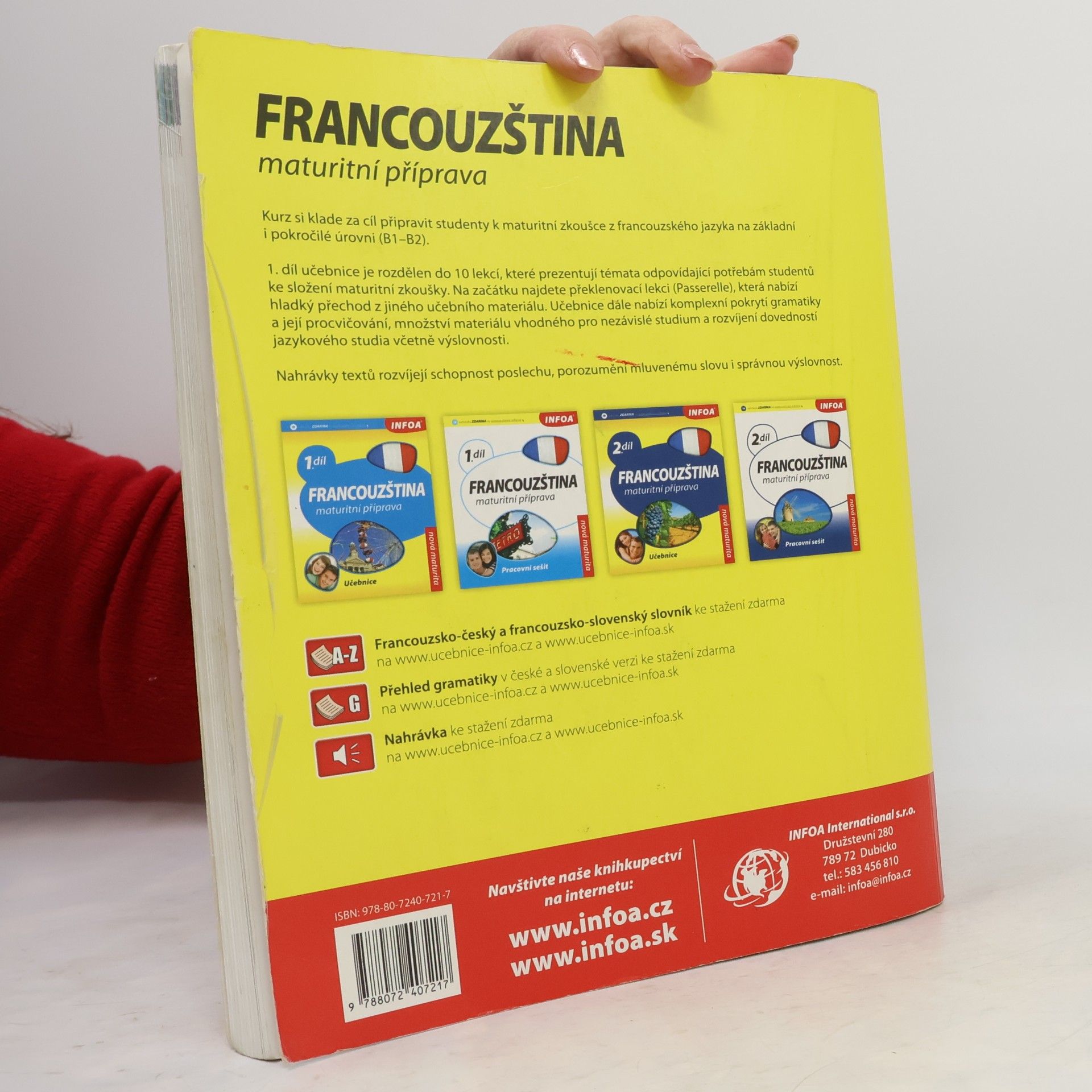 Danièle Bourdais Francouzština : maturitní příprava : učebnice. 1. díl