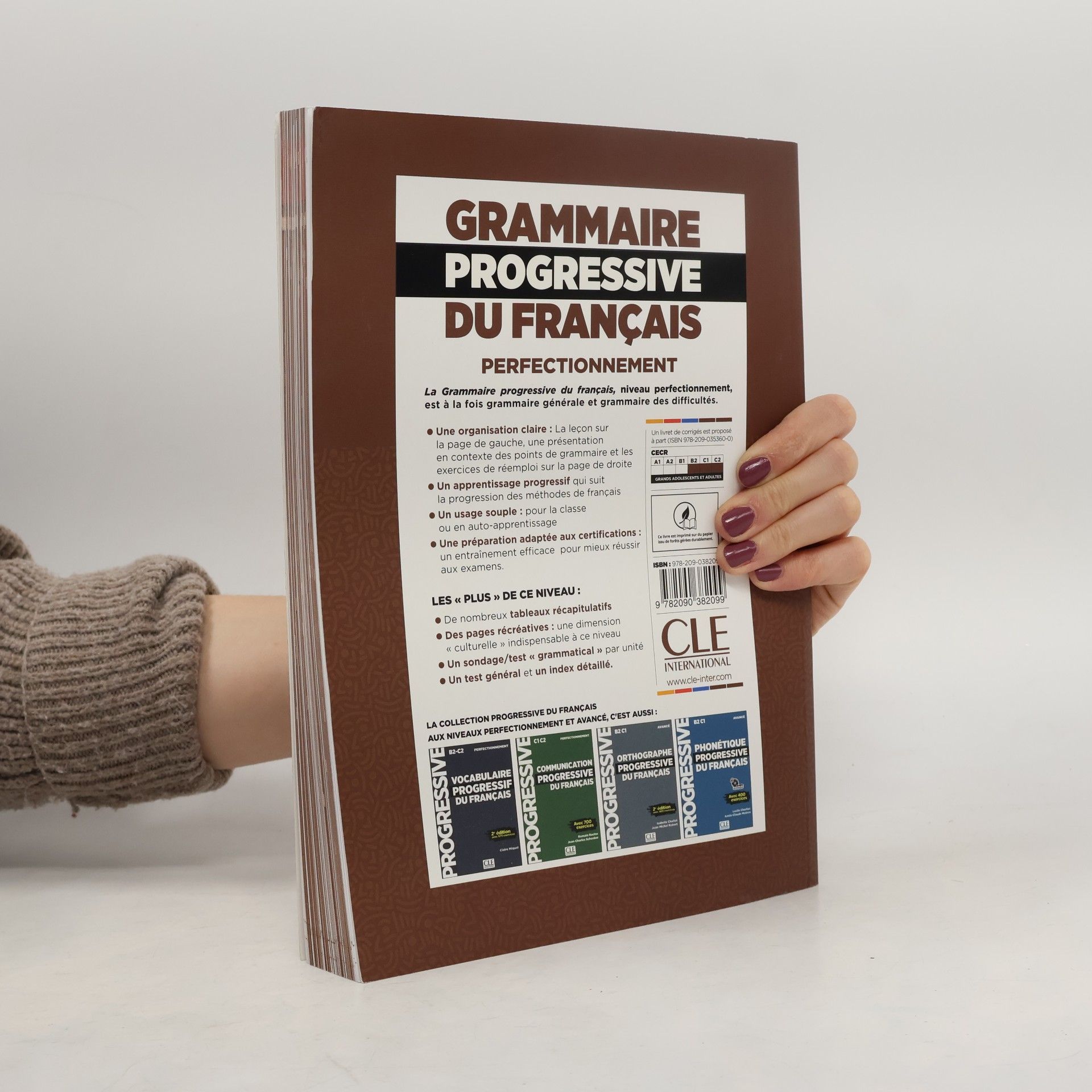 Maïa Grégoire Grammaire progressive du français avec 600 exercices : perfecionnement B2-C2