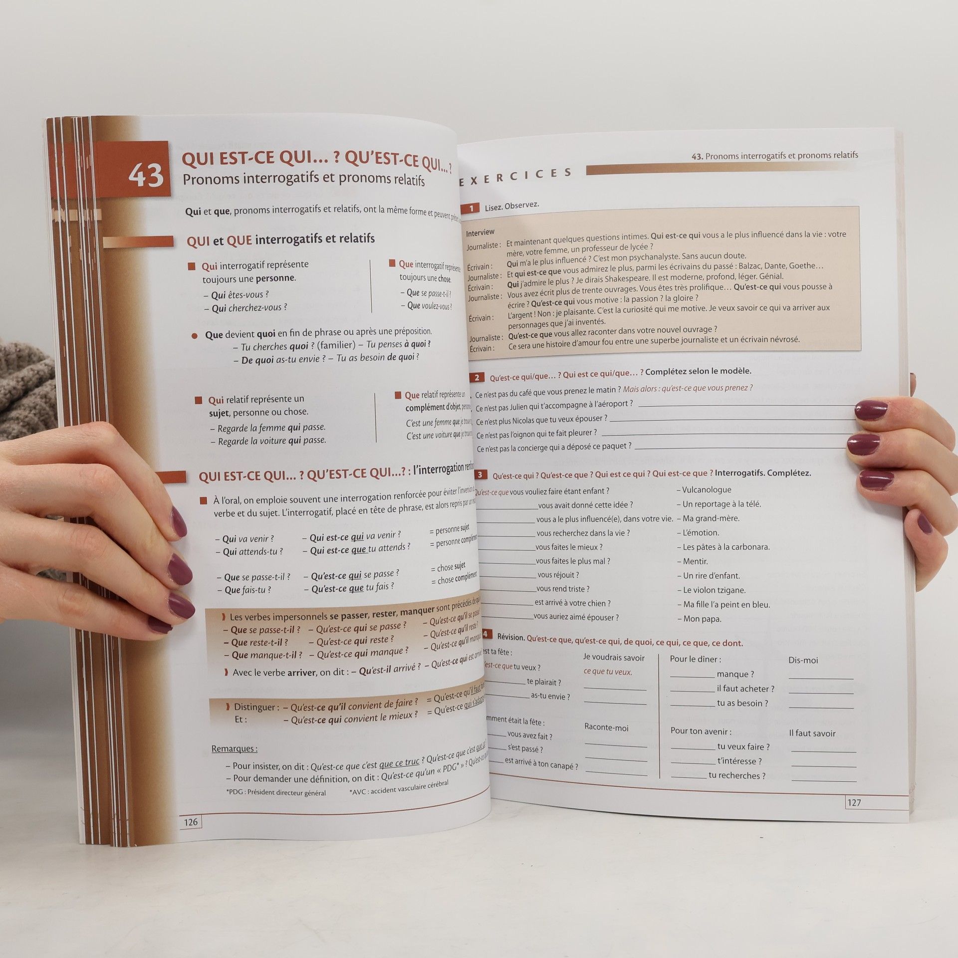 Maïa Grégoire Grammaire progressive du français avec 600 exercices : perfecionnement B2-C2
