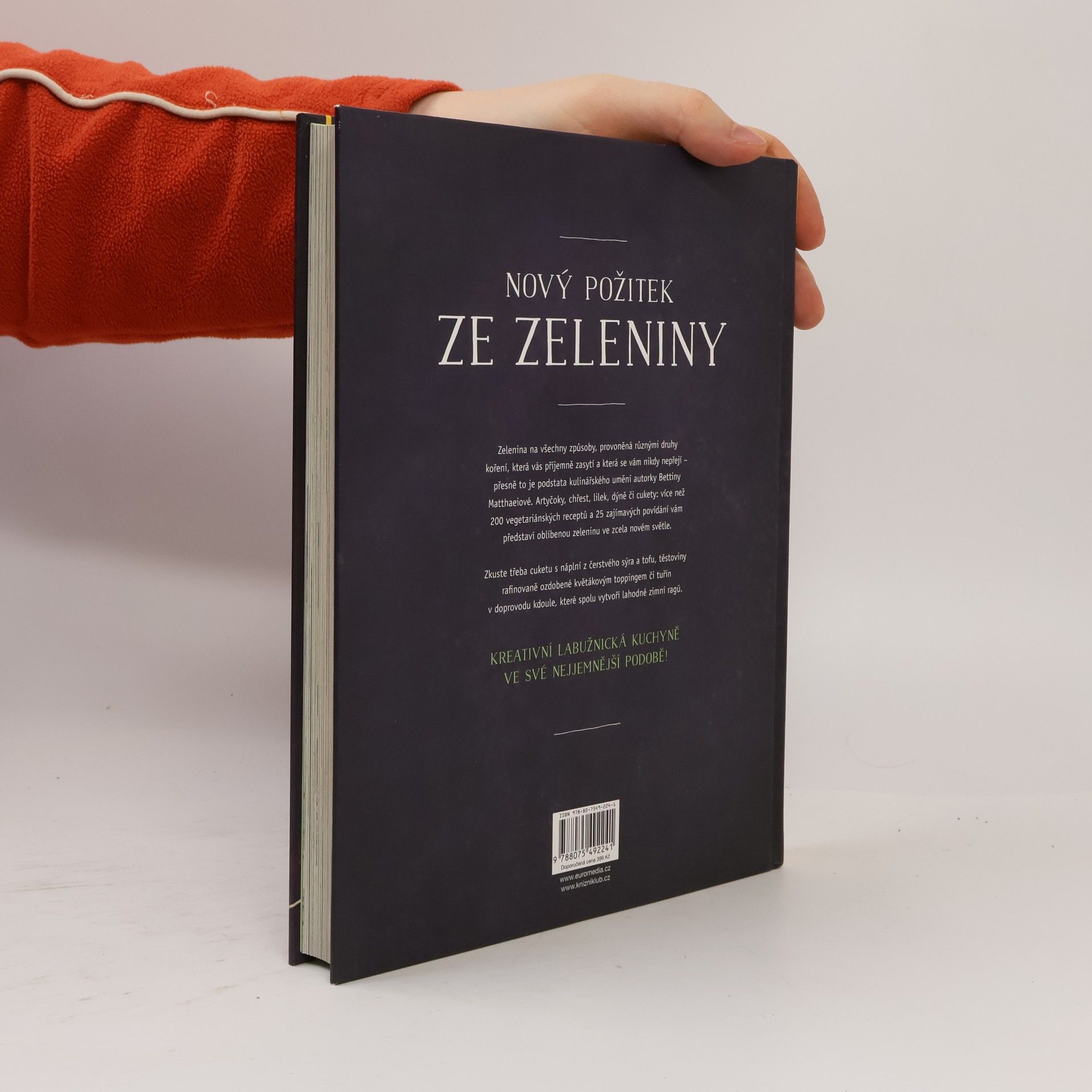 Bettina Matthaei Moderní vegetariánská kuchařka: nejlepší recepty bez masa na každý den