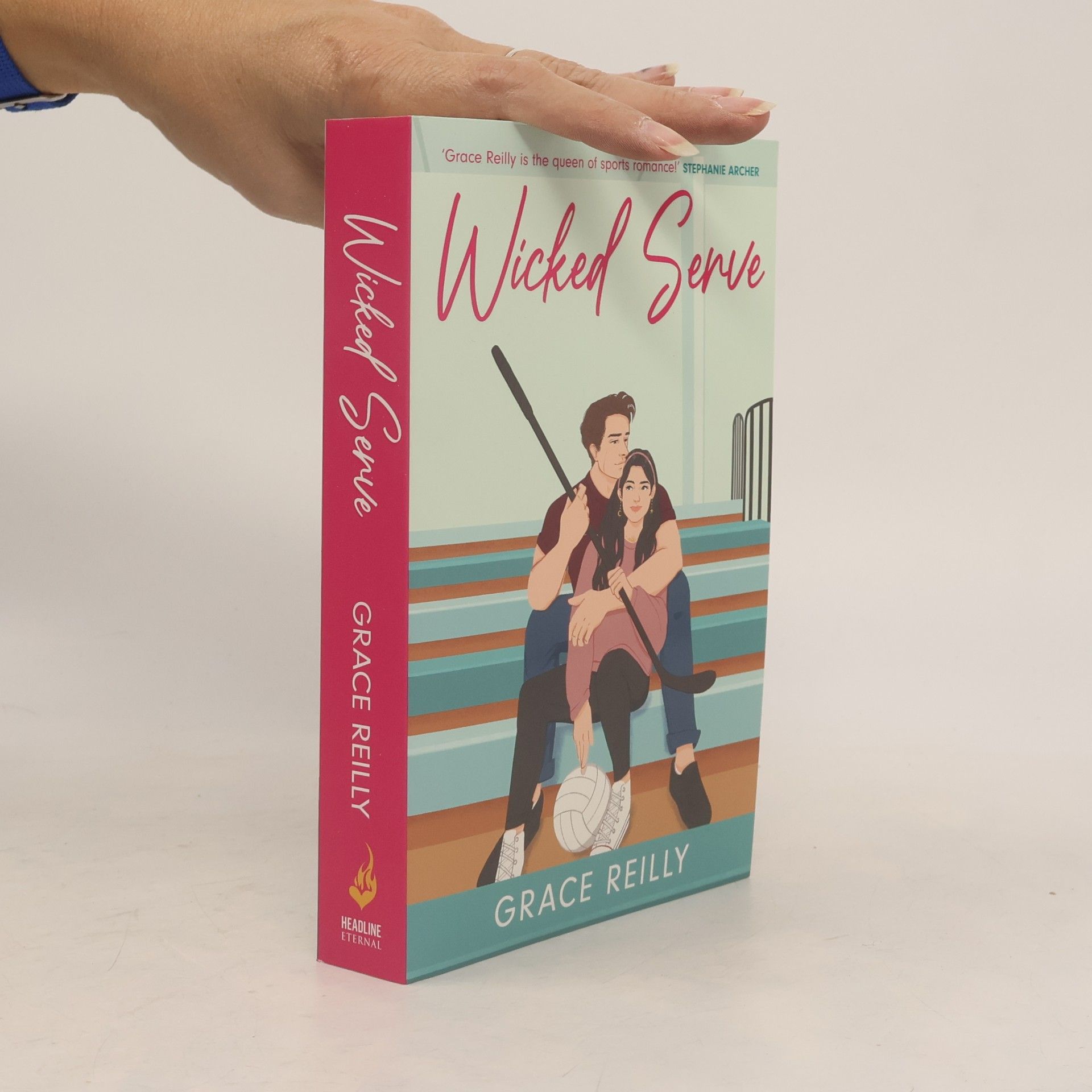 Grace Reilly Wicked Serve: MUST-READ spicy hockey romance from the TikTok sensation! Perfect for fans of ICEBREAKER