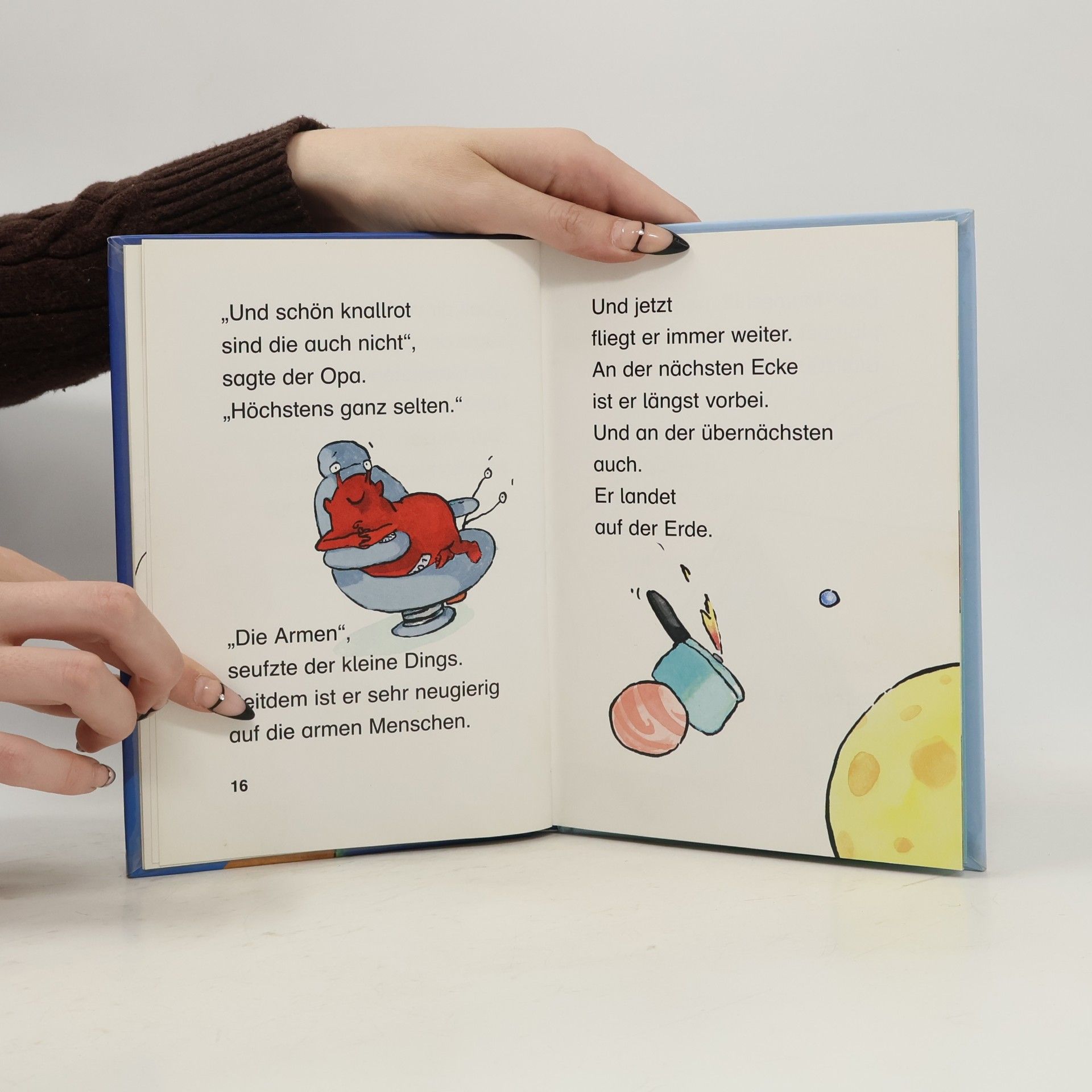 Martin Klein Der Blaue Rabe: Der kleine Dings aus dem All