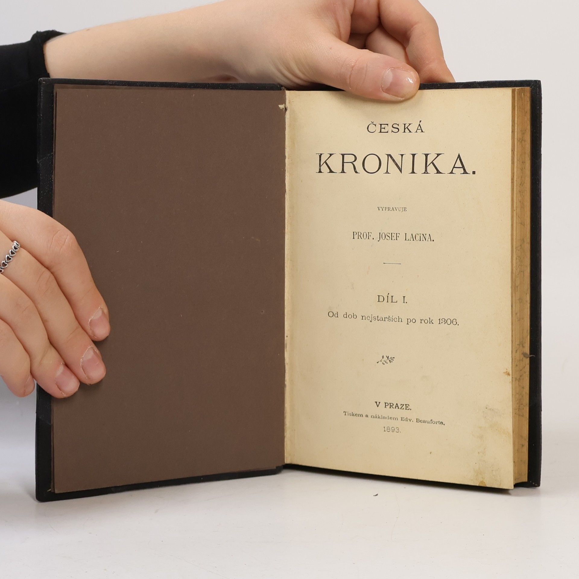 Josef Lacina Česká kronika I.