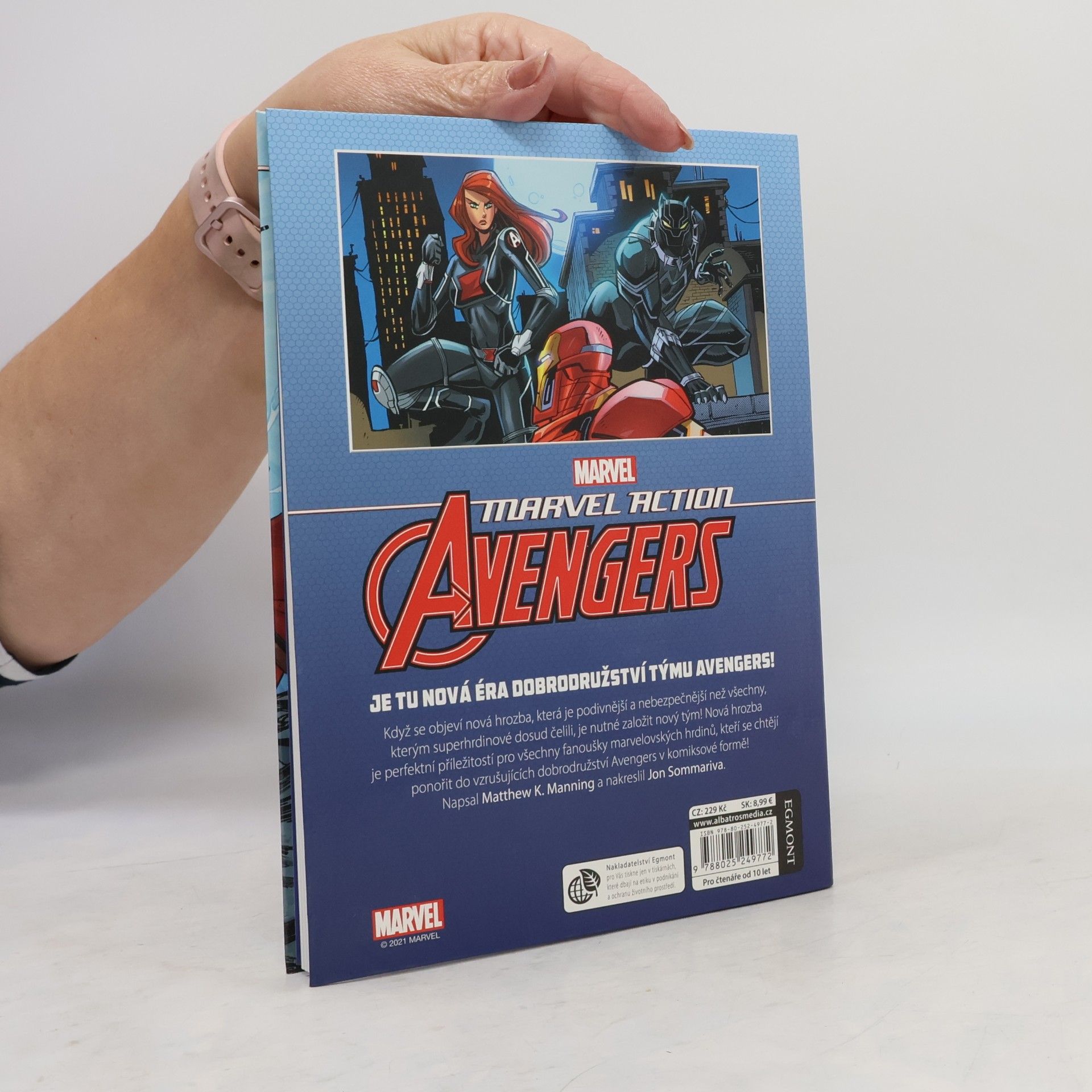 Matthew Manning Marvel Action - Avengers. Nová hrozba