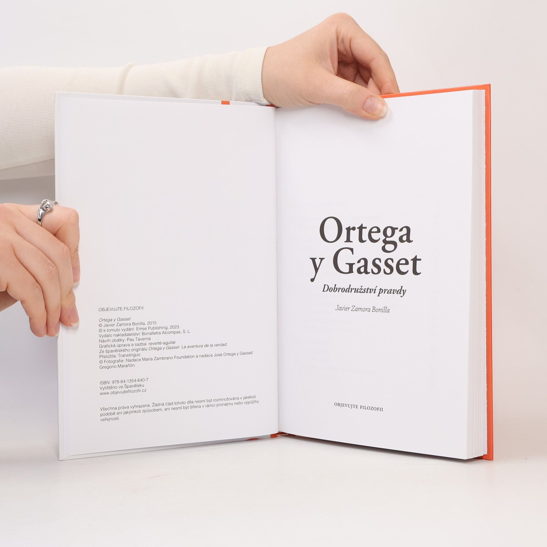 AA.VV. Ortega y Gasset. Dobrodružství pravdy
