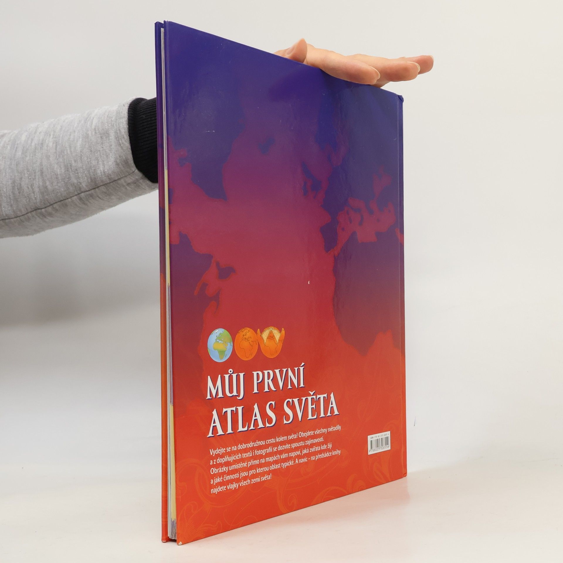 Deborah Chancellor Můj první atlas světa