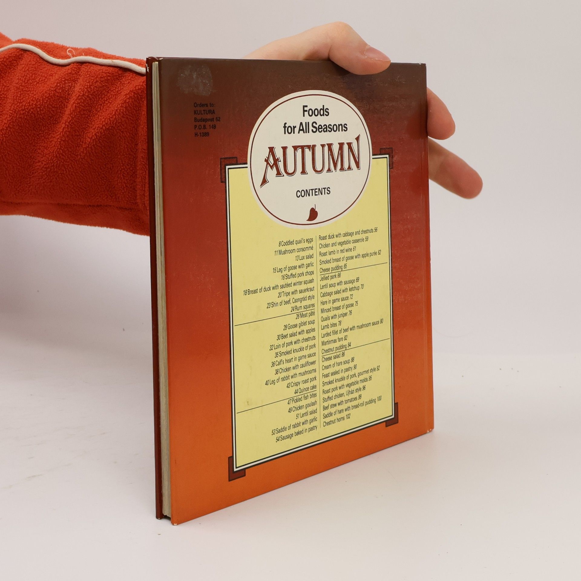 Liscsinszky Béla Foods for All Seasons: Autumn
