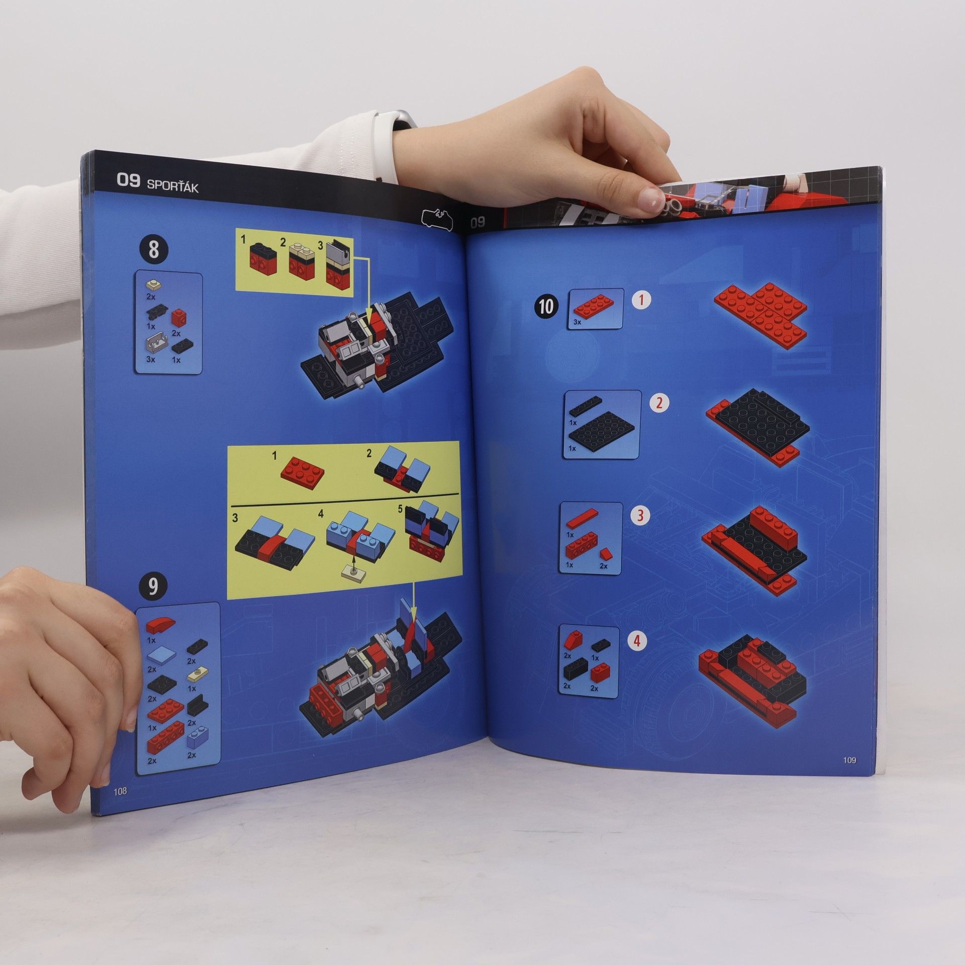 Nathanaël Kuipers Auta, náklaďáky, formule, bagry ze stavebnice LEGO