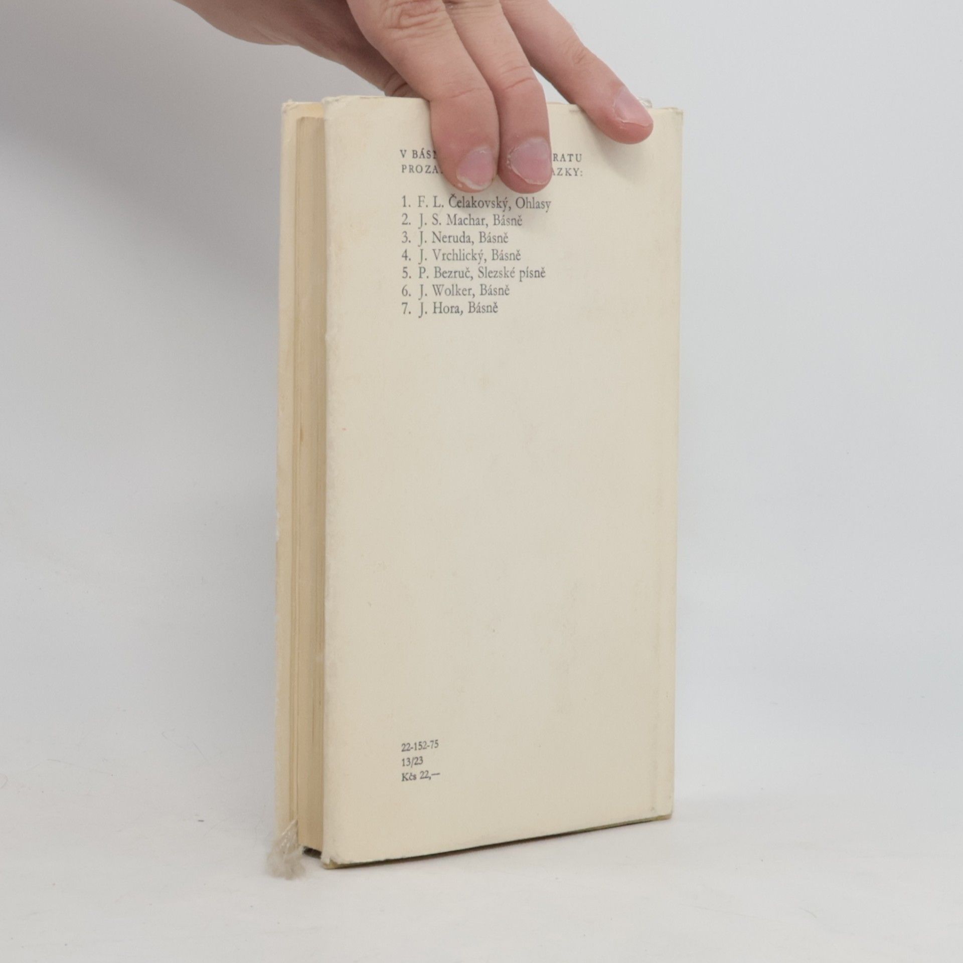 František Hrubín Až do konce poezie