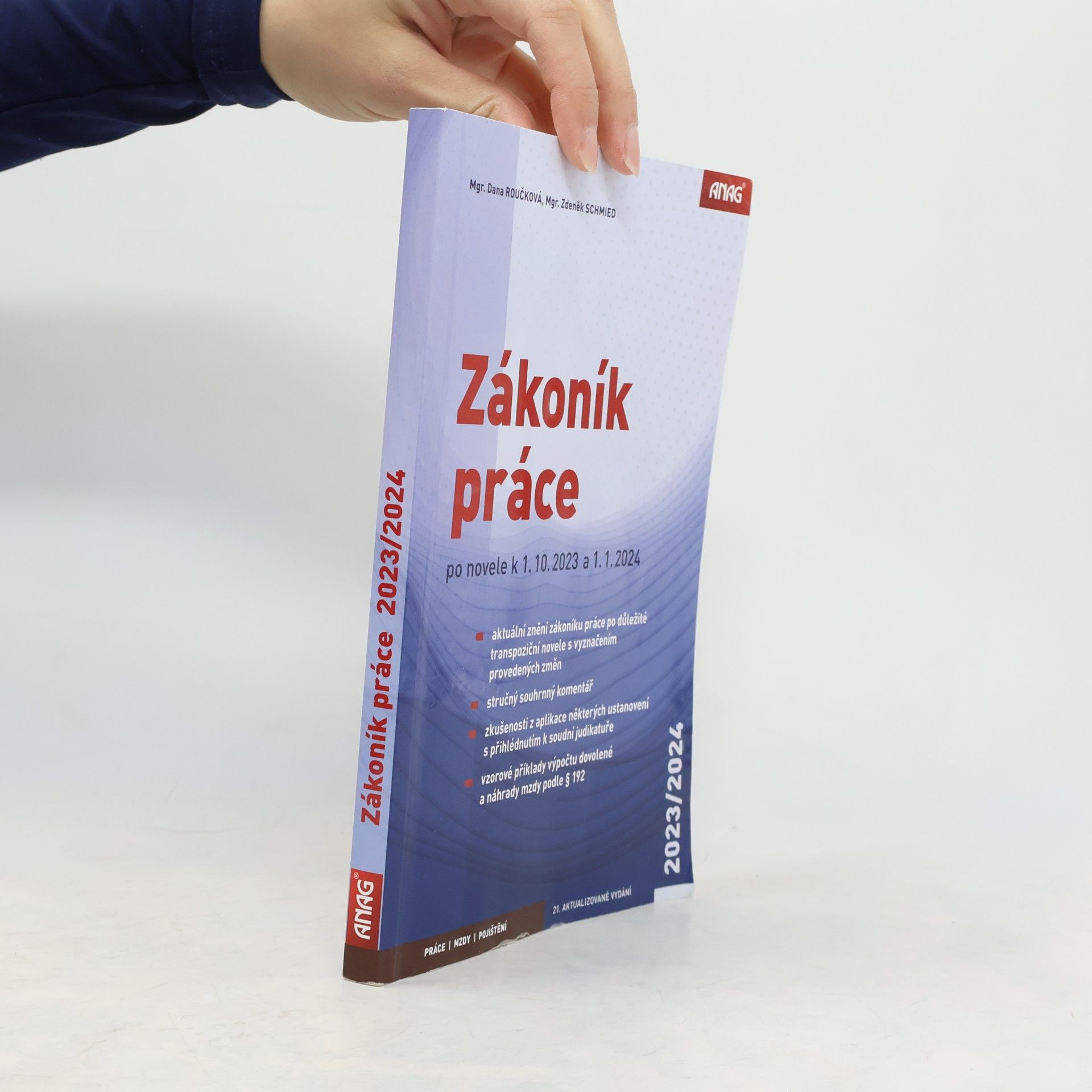 Dana Roučková Zákoník práce po novele k 1. 10. 2023 a 1. 1. 2024 – sešit