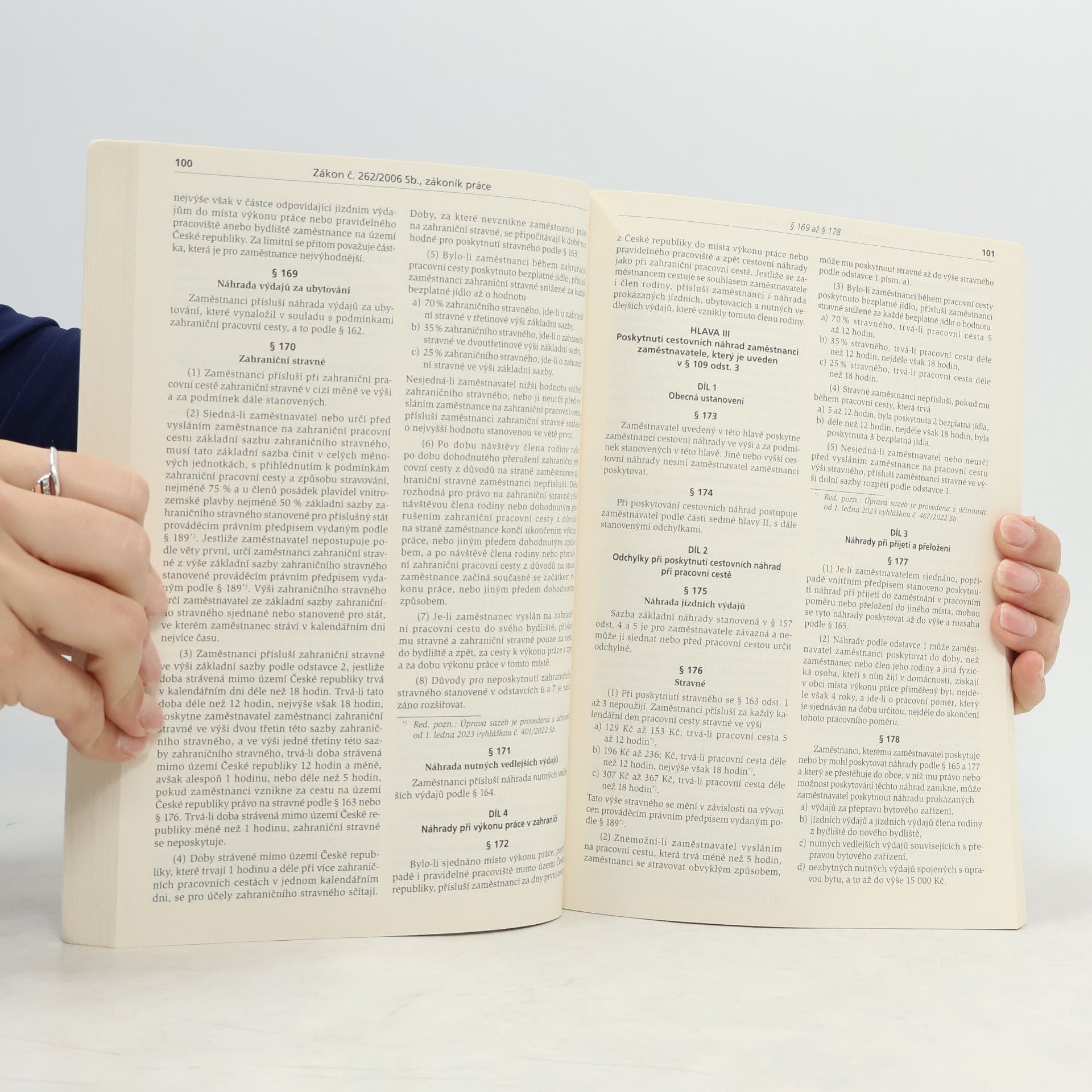 Dana Roučková Zákoník práce po novele k 1. 10. 2023 a 1. 1. 2024 – sešit