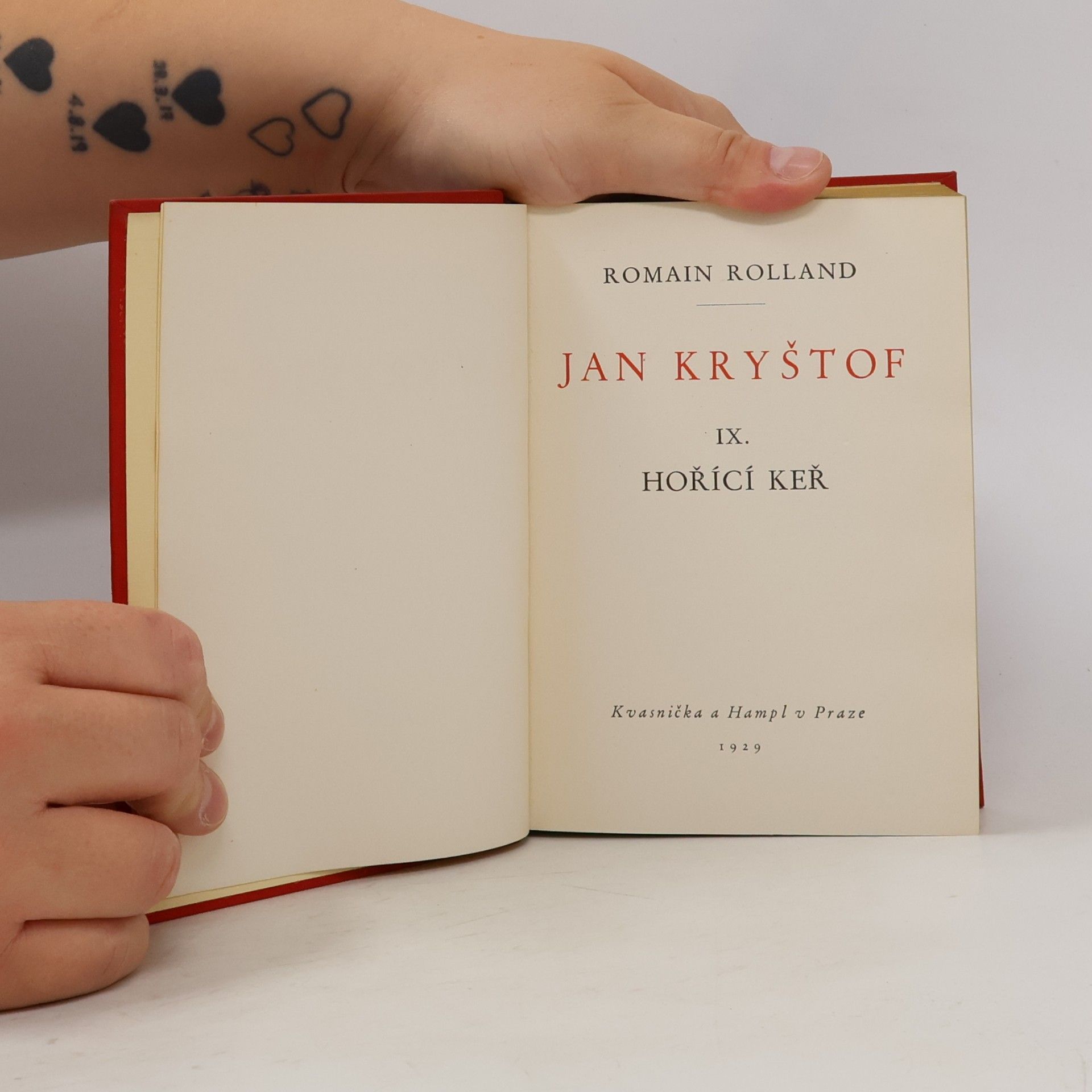 Romain Rolland Jan Kryštof IX. Hořící keř