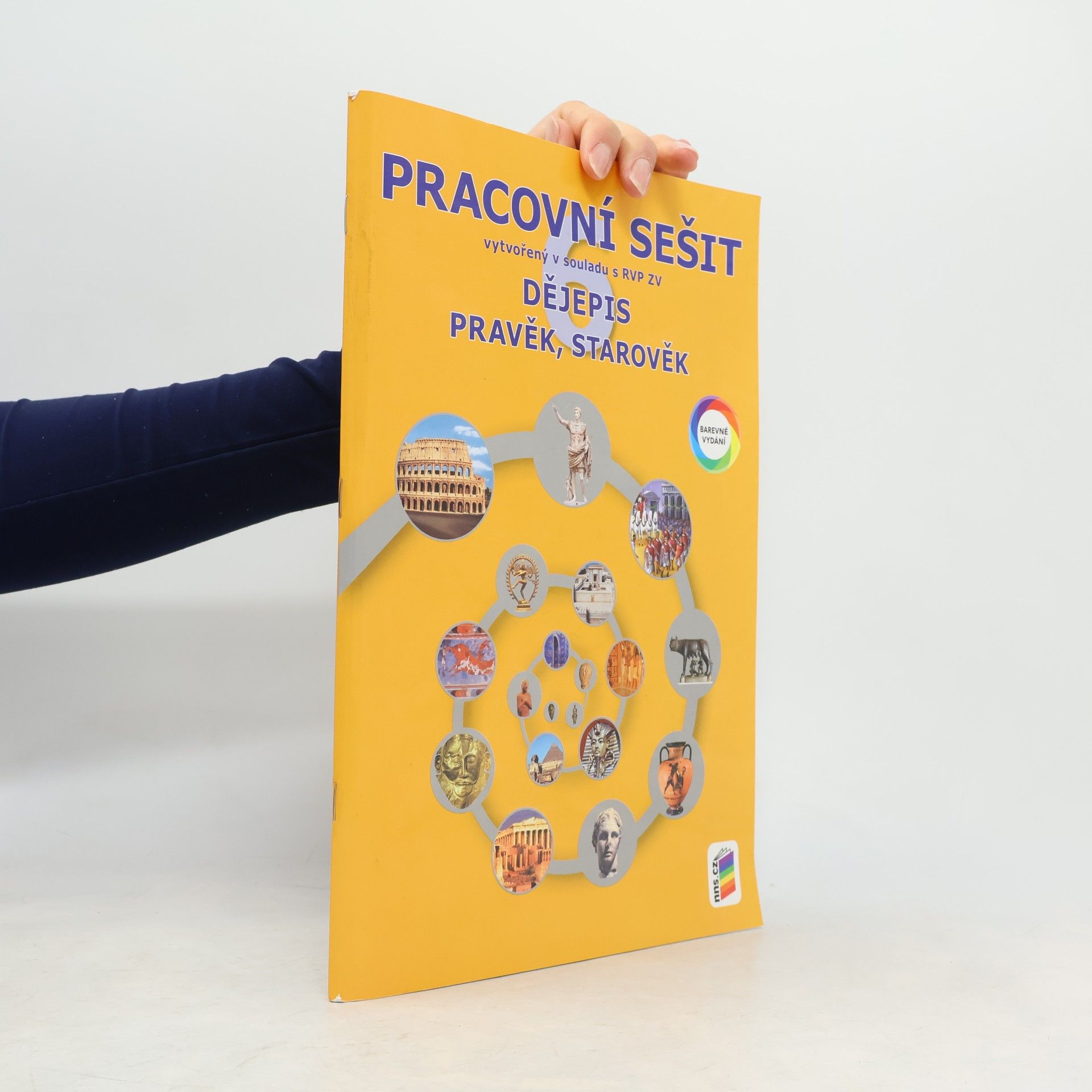 Kolektív autorov Dějepis 6 - Pravěk, starověk (barevný pracovní sešit)