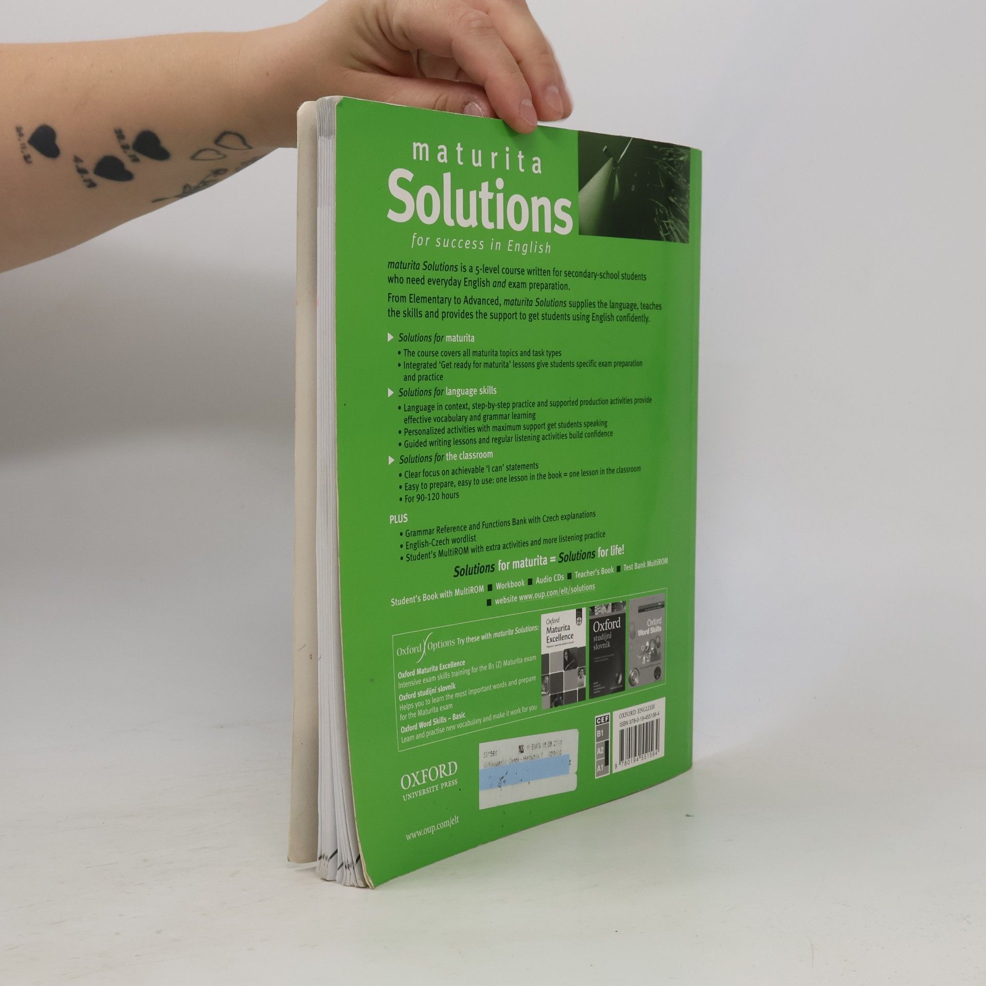 Tim Falla Maturita Solutions Elementary Workbook