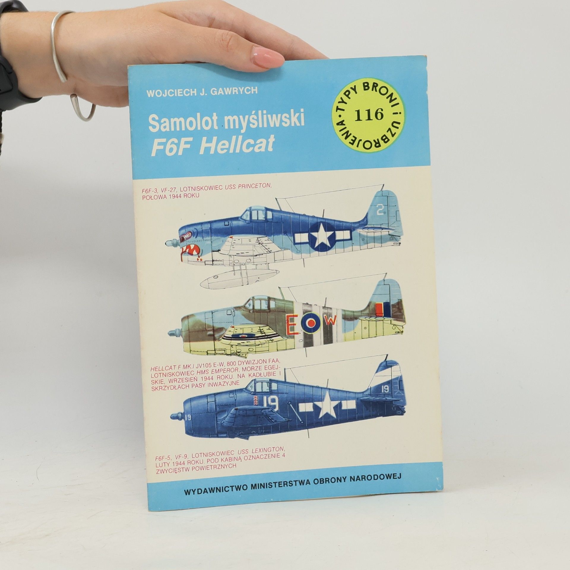 Samolot myśliwski F6F Hellcat 116