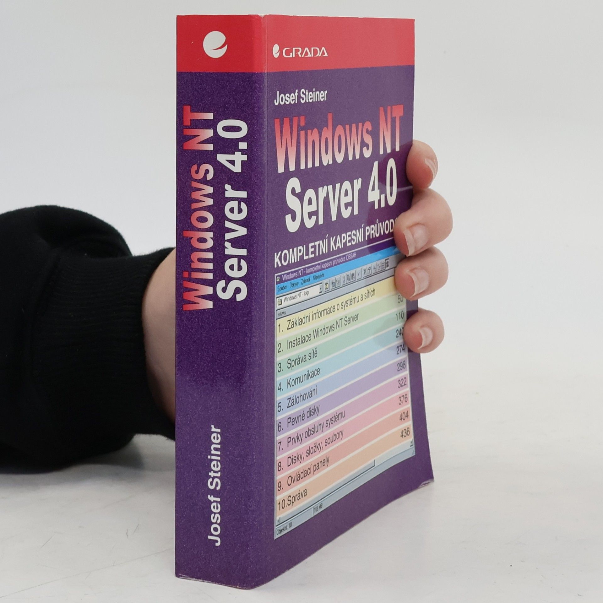 Josef Steiner Windows NT Server 4.0: kompletní kapesní průvodce