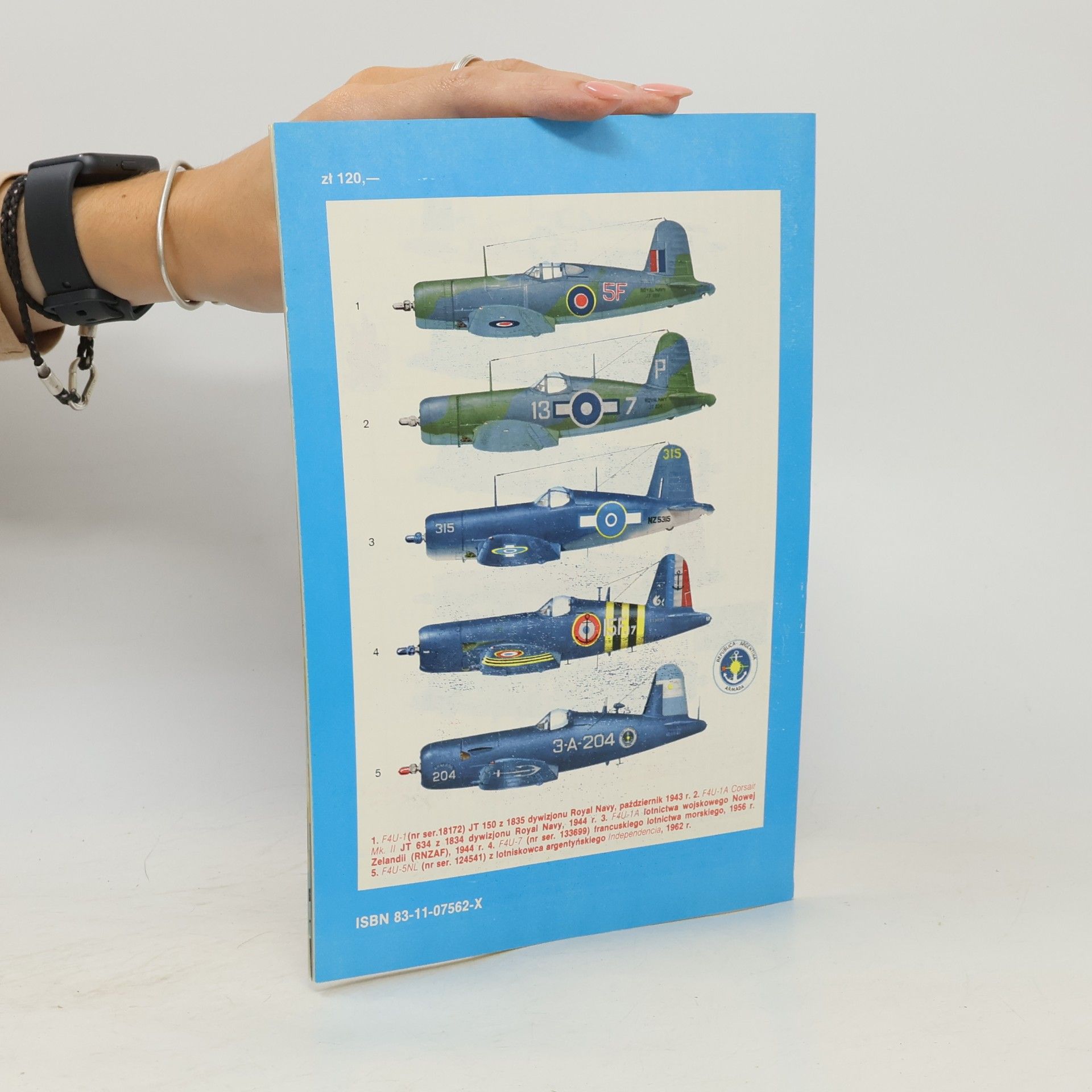 Zbigniew Jan Krala Typy Broni i Uzbrojenia - 122: Samolot myśliwski F4U Corsair